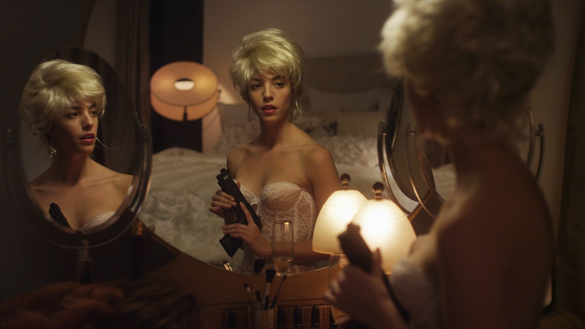 The White Orchid Background