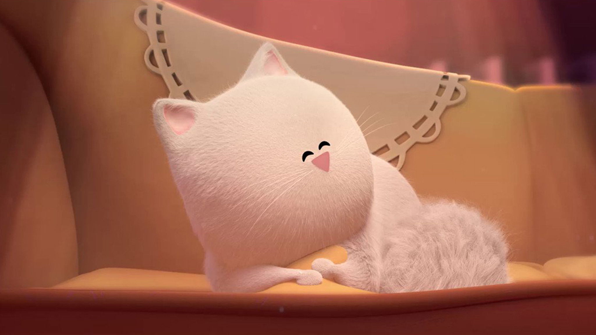 Cat and Moth Background