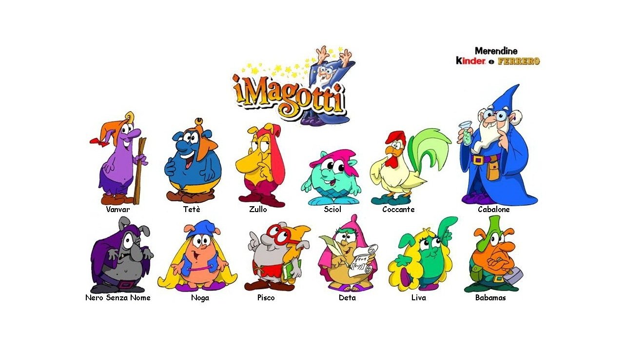 I Magotti e la Pentola Magica Background