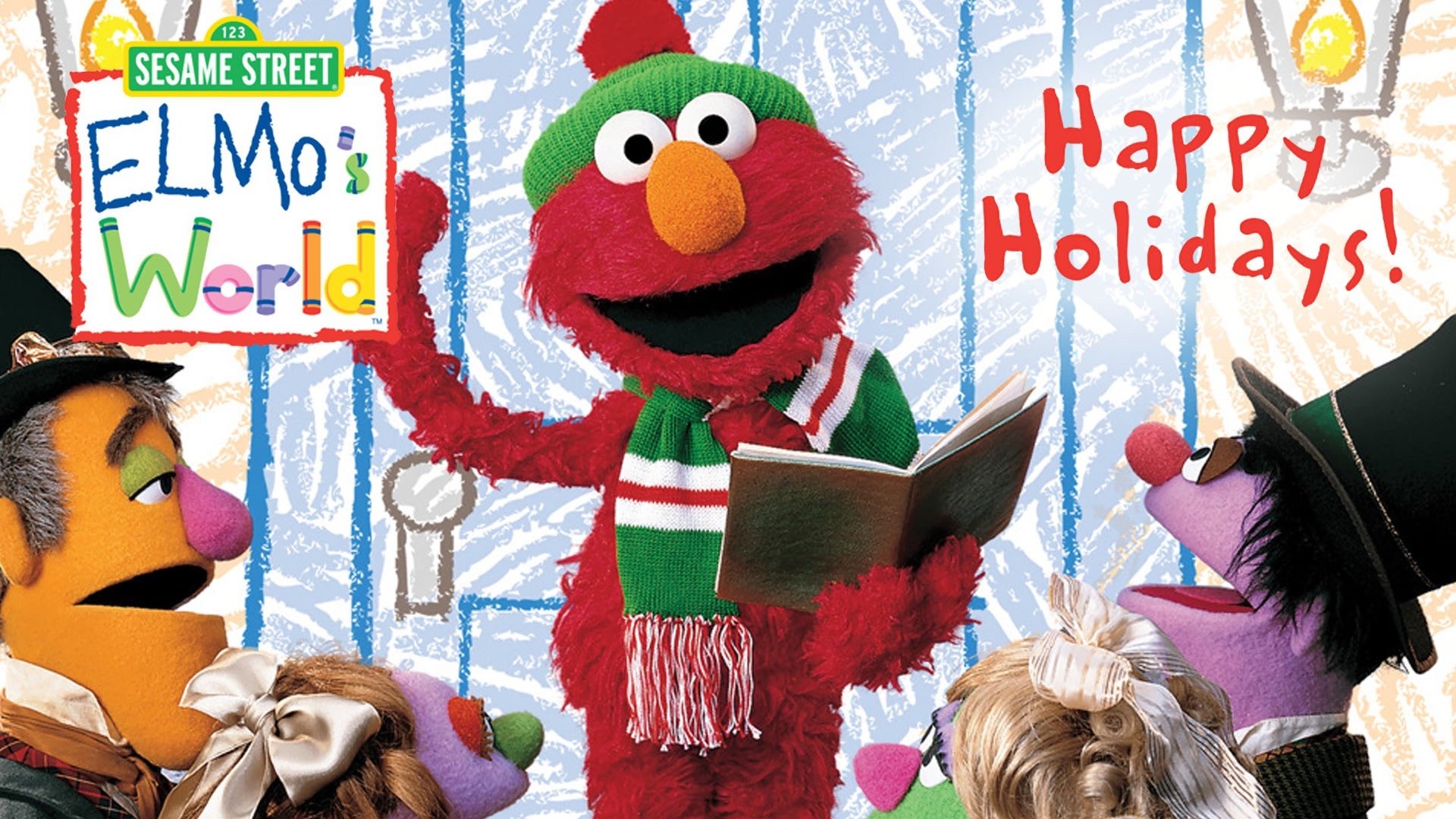 Sesame Street: Elmo's World: Happy Holidays! Background