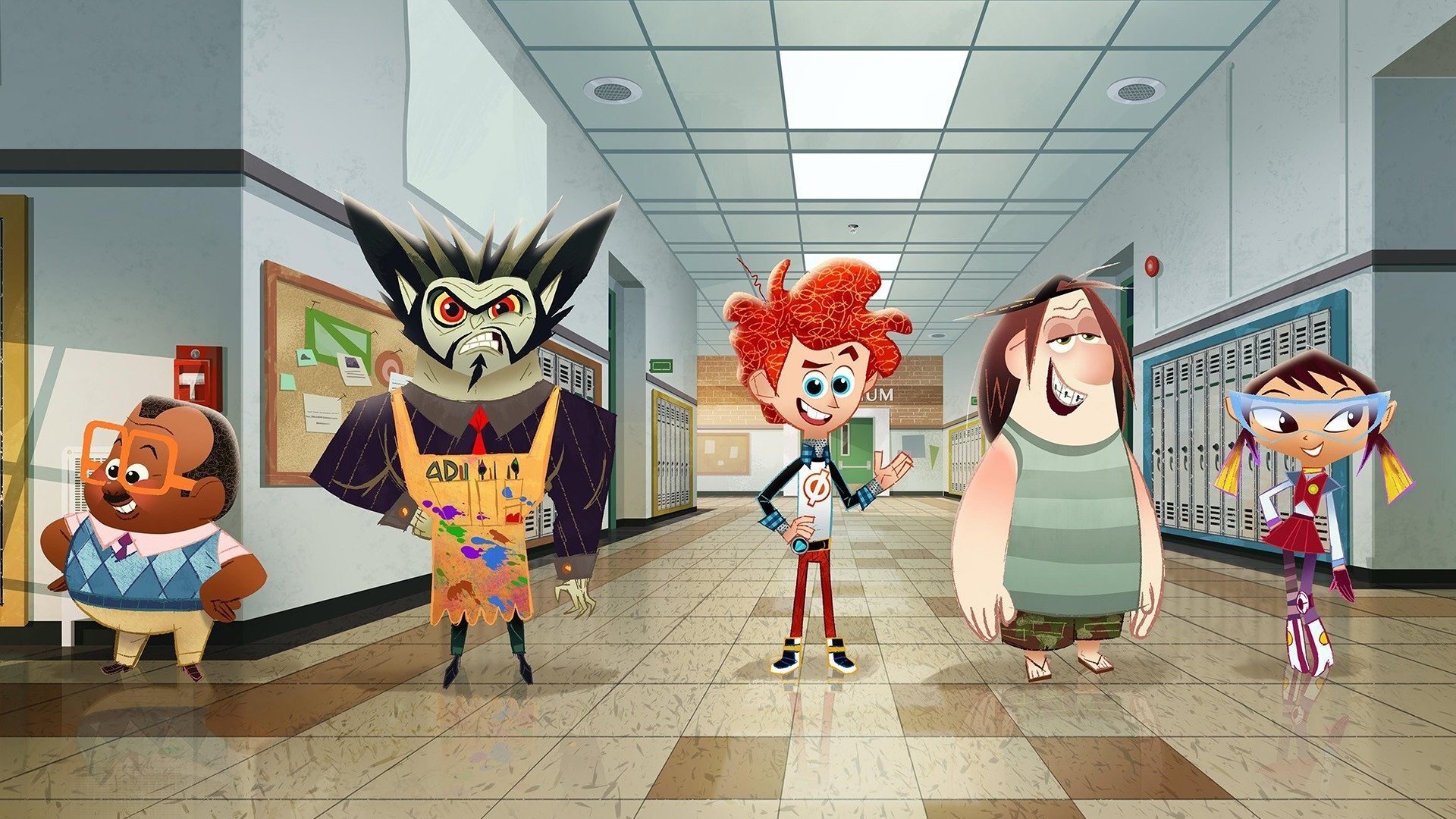 Penn Zero: Part-Time Hero Background