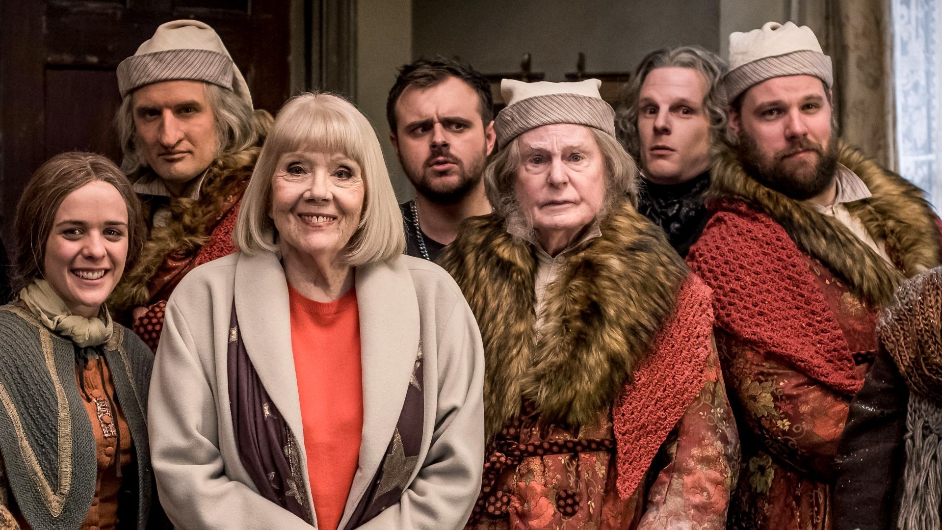 A Christmas Carol Goes Wrong Background