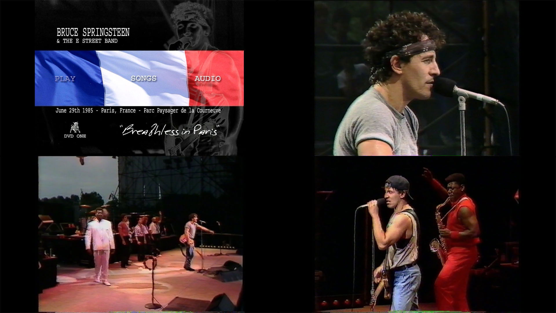 Bruce Springsteen and The E Street Band: Breathless in Paris Background