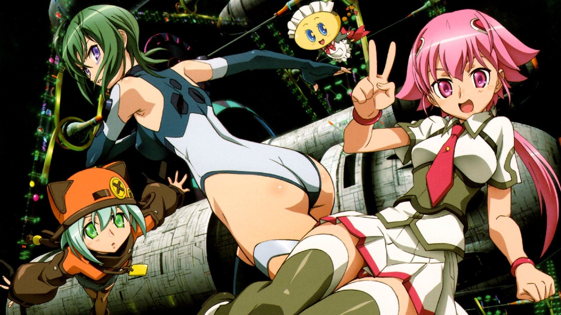 The Girl Who Leapt Through Space Background