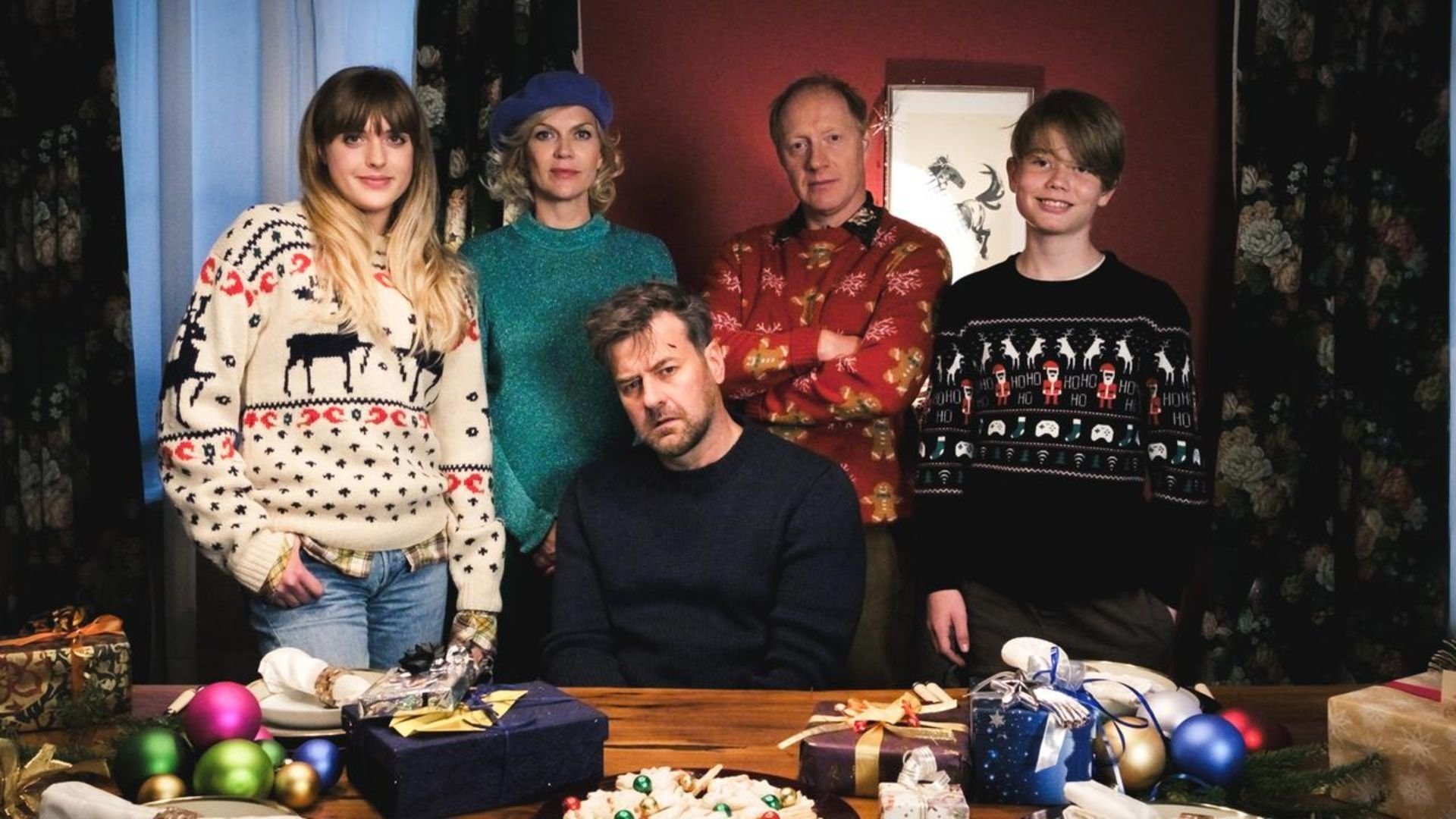 Alle Nadeln an der Tanne Background