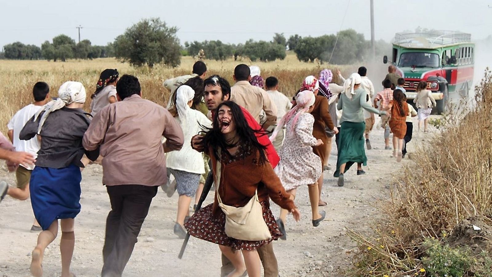 Shadows and Faces Background