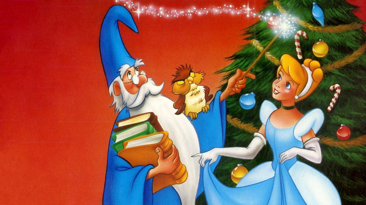 A Disney Christmas Gift Background