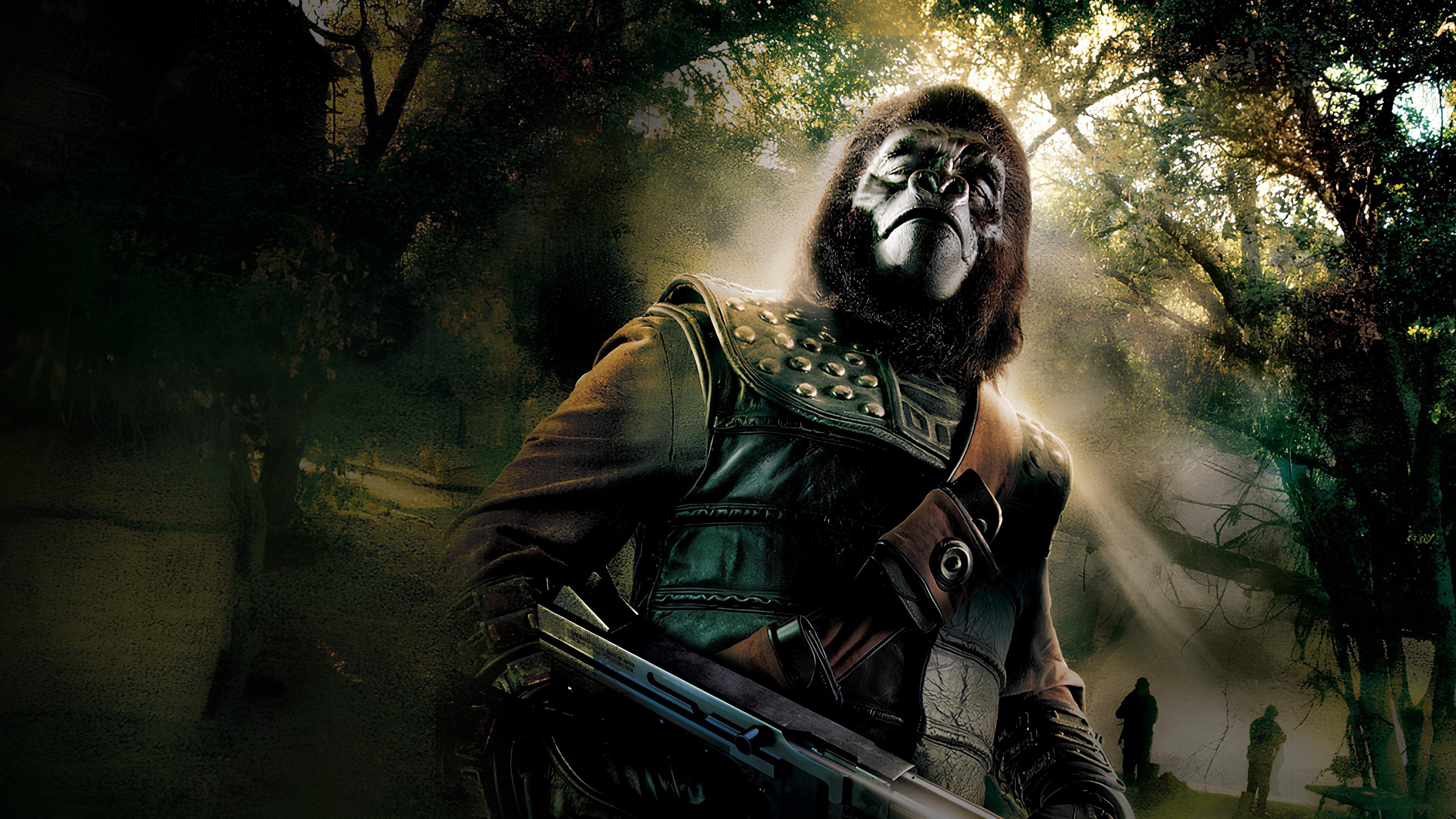 Battle for the Planet of the Apes Background