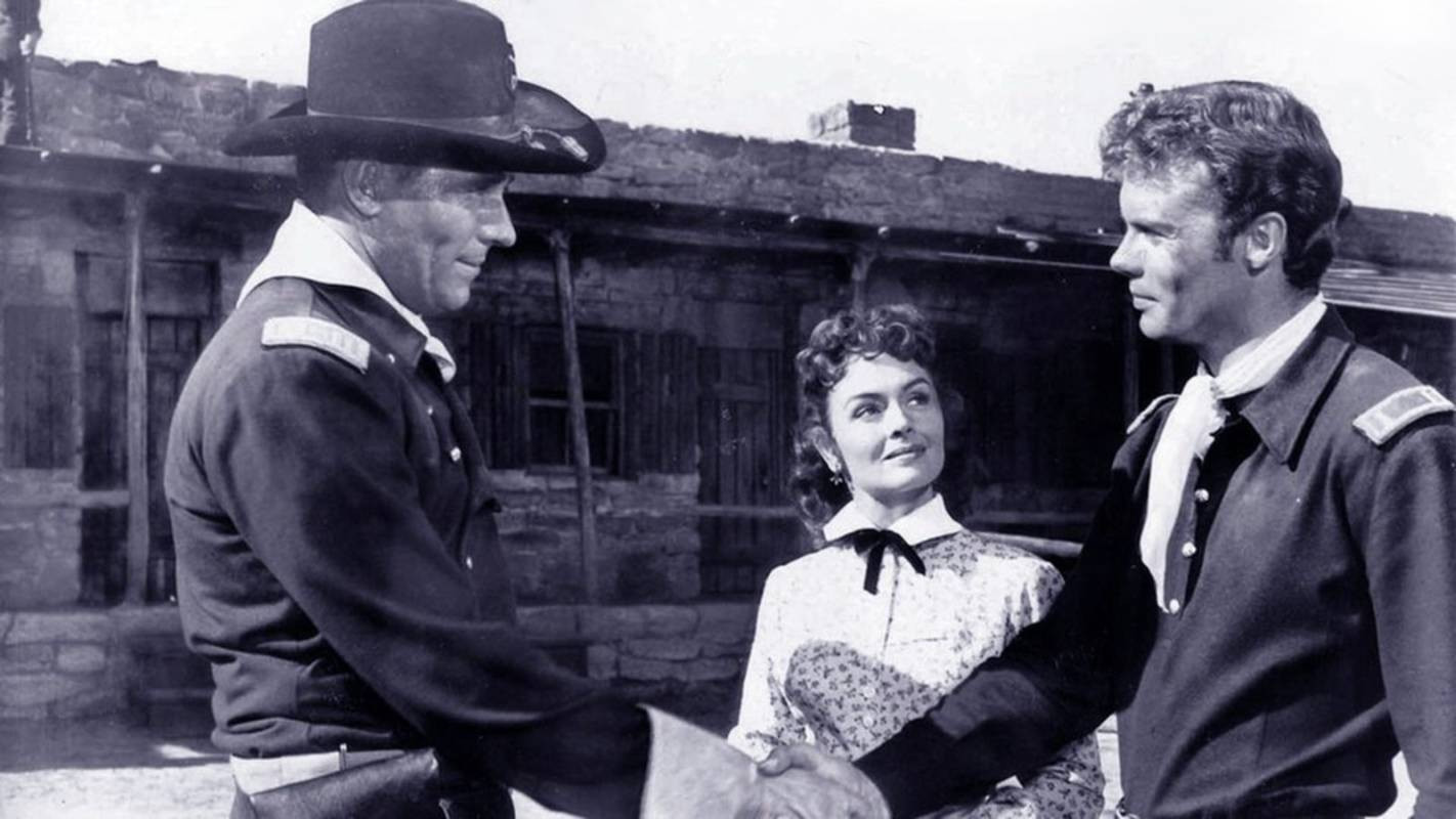 They Rode West Background