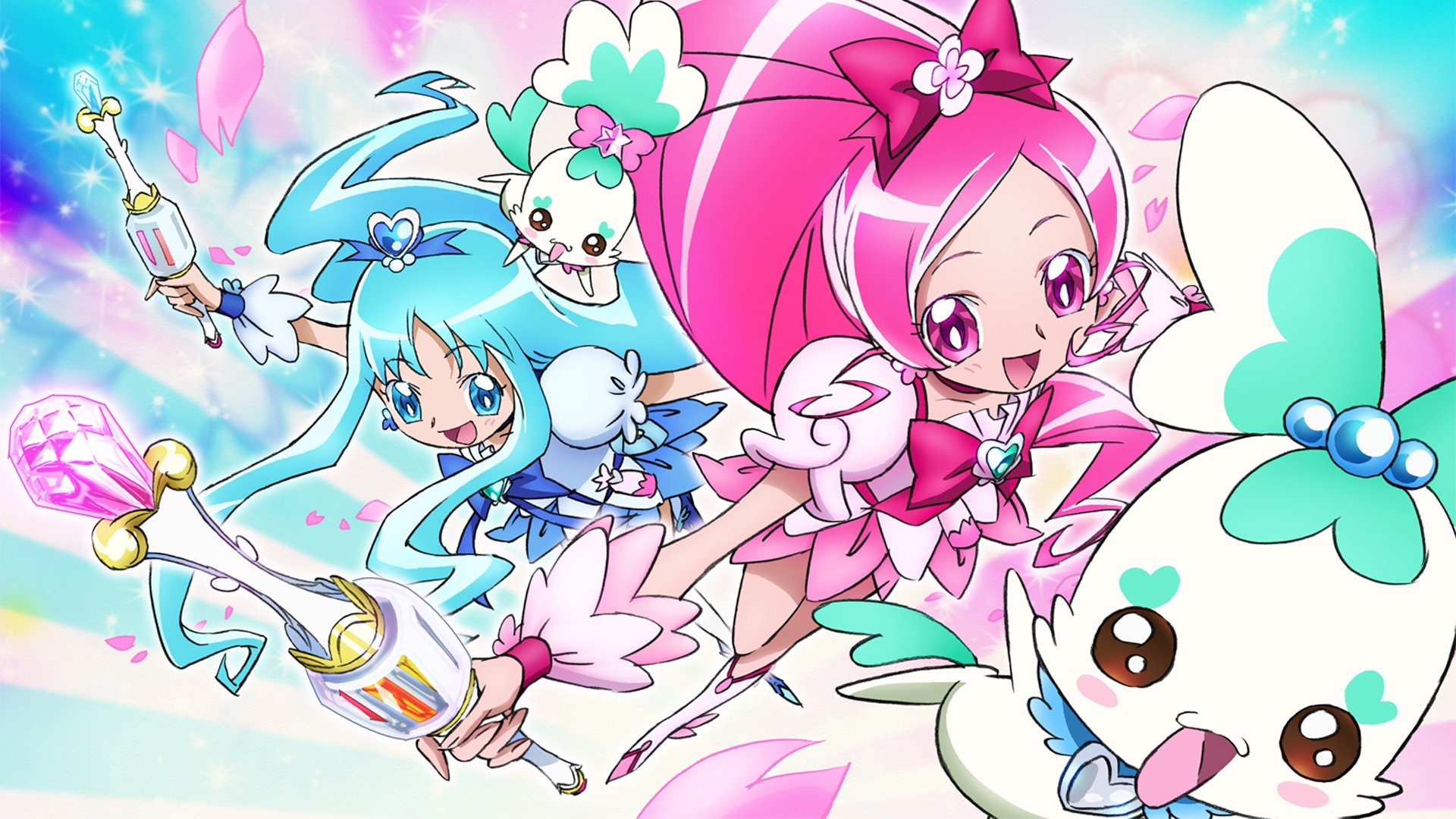HeartCatch PreCure! Background