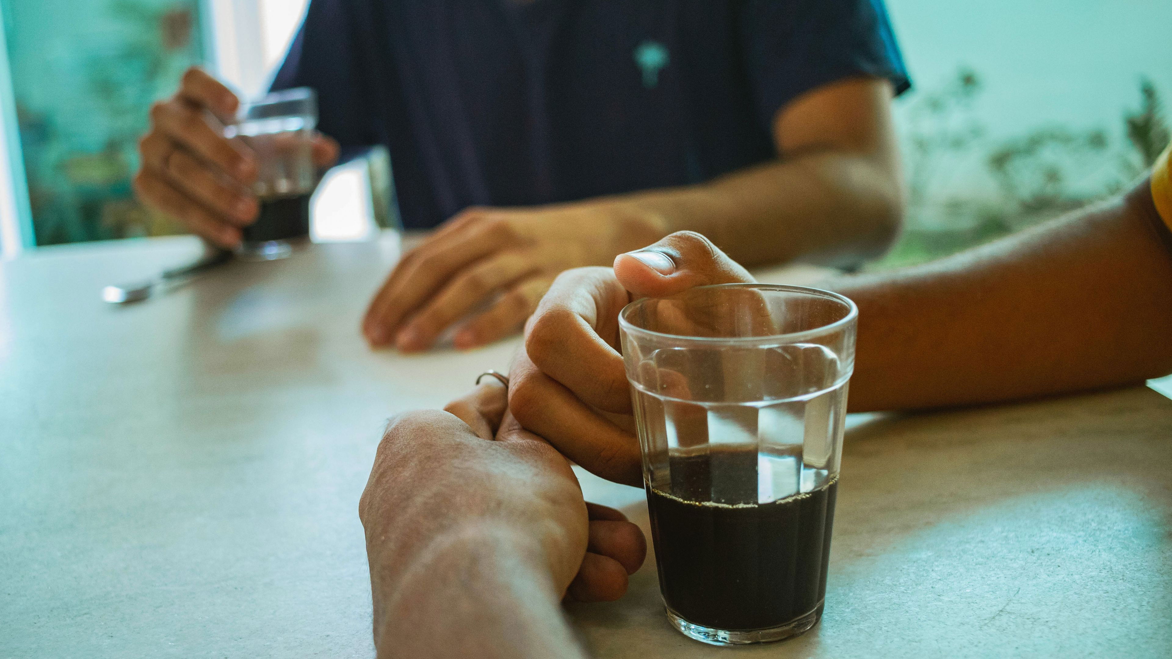 Cold Coffee Background