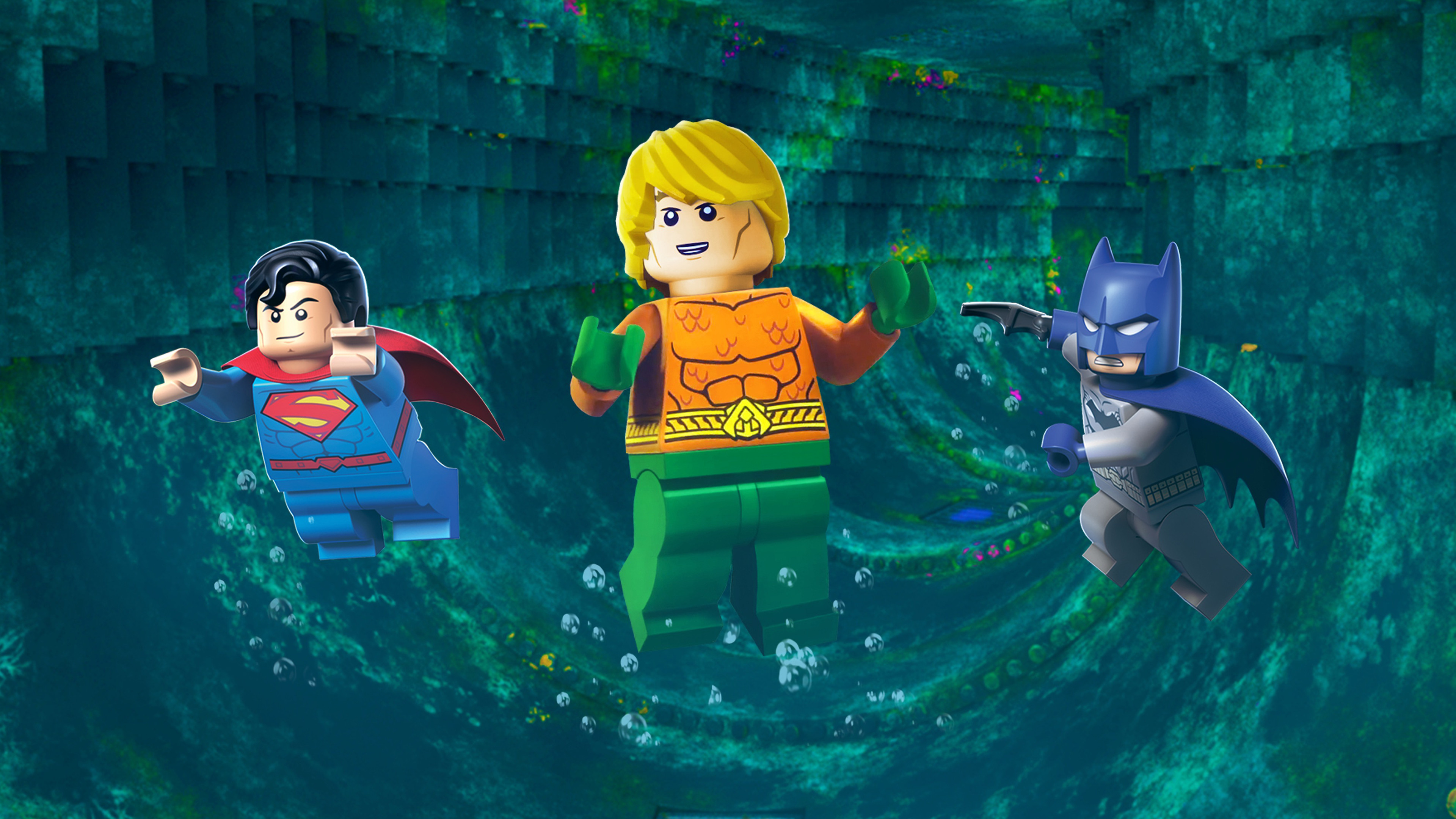 LEGO DC Comics Super Heroes: Aquaman - Rage of Atlantis Background