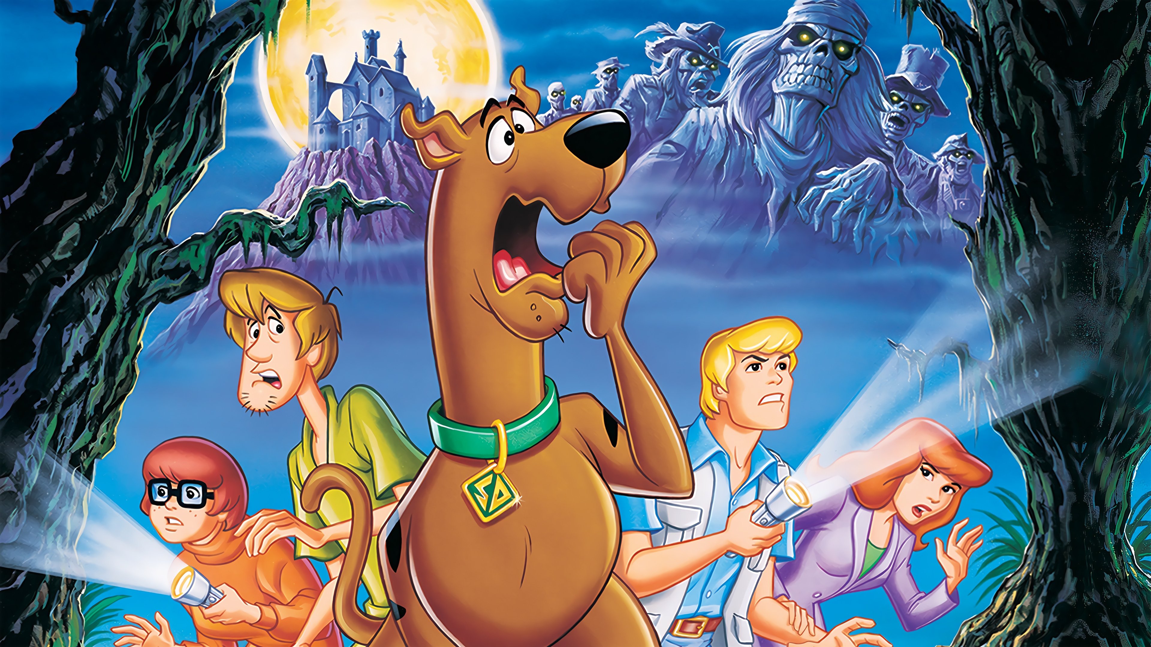 Scooby-Doo on Zombie Island Background