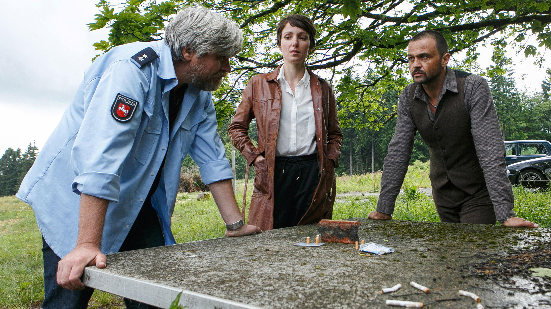 Harter Brocken: Der Bankraub Background