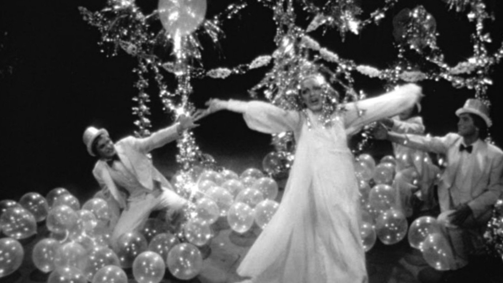 Scarecrow in a Garden of Cucumbers Background