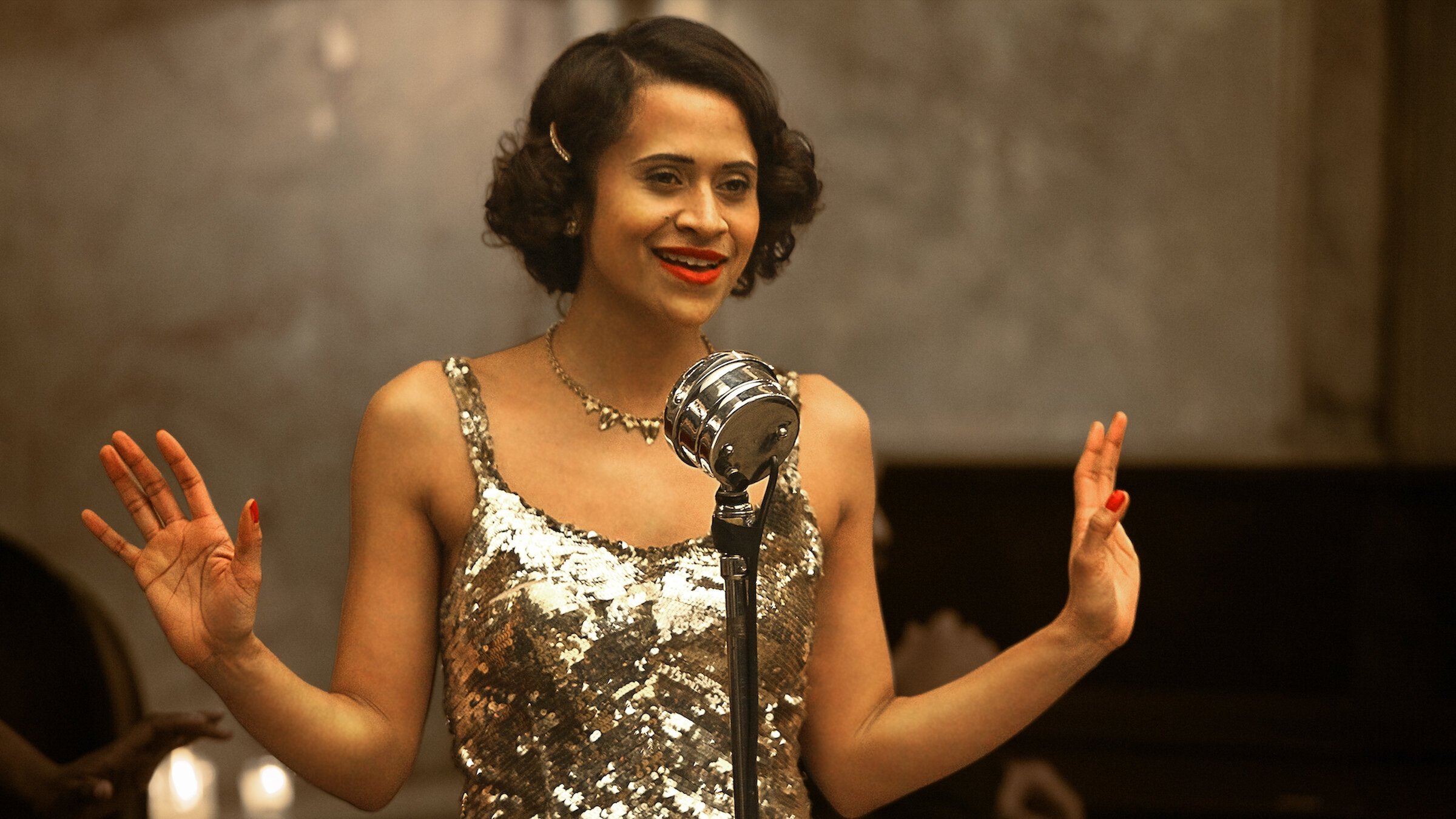 Dancing on the Edge Background