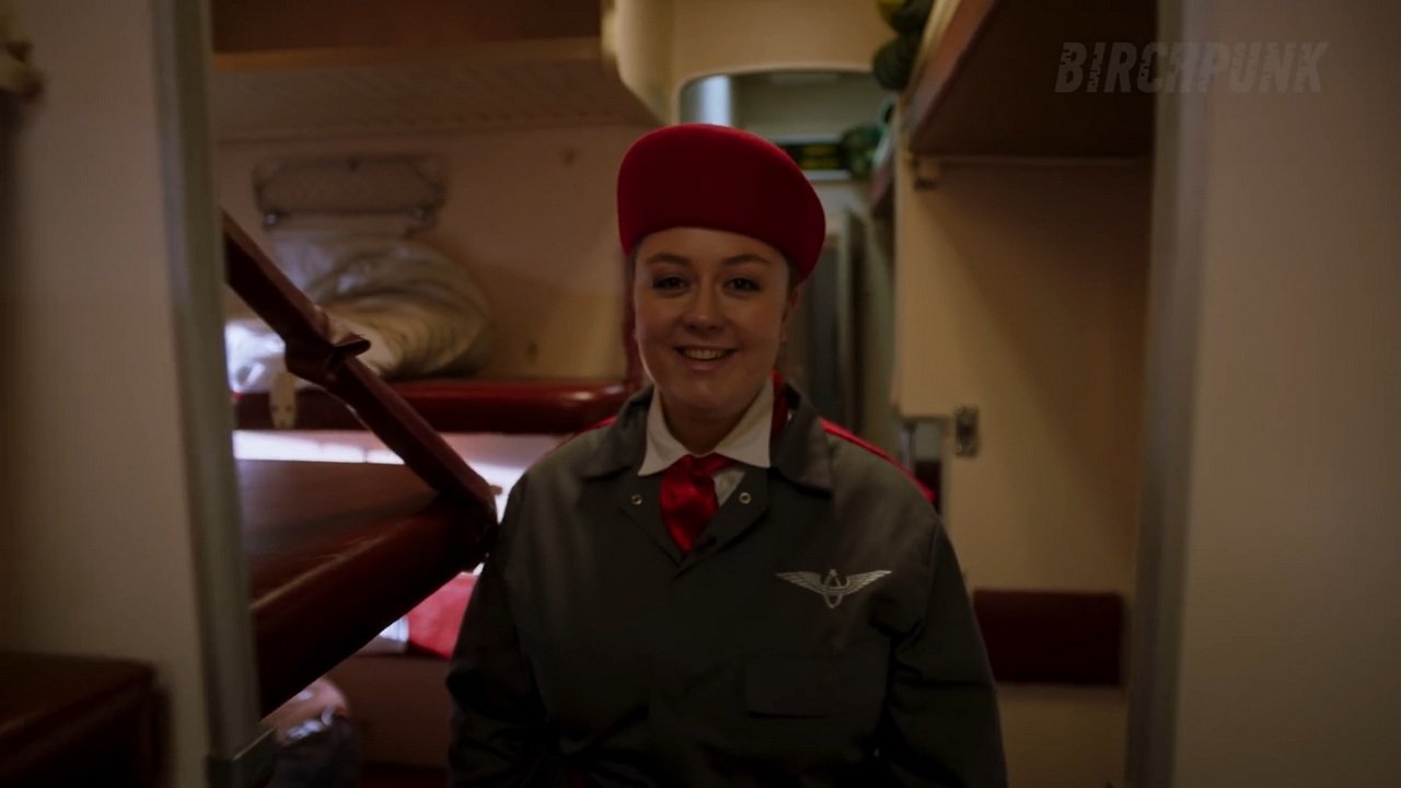 Russian Spacetrain Background