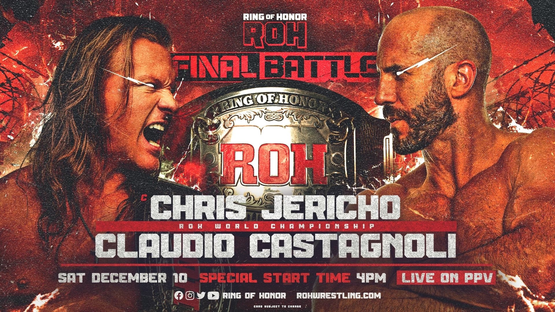 ROH Final Battle 2022 Background