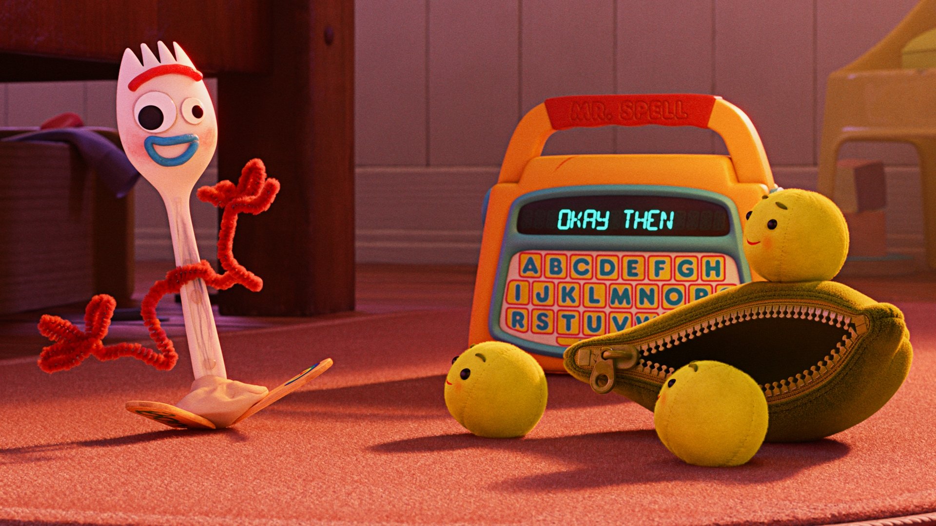 Forky Asks a Question: What Is Reading? Background