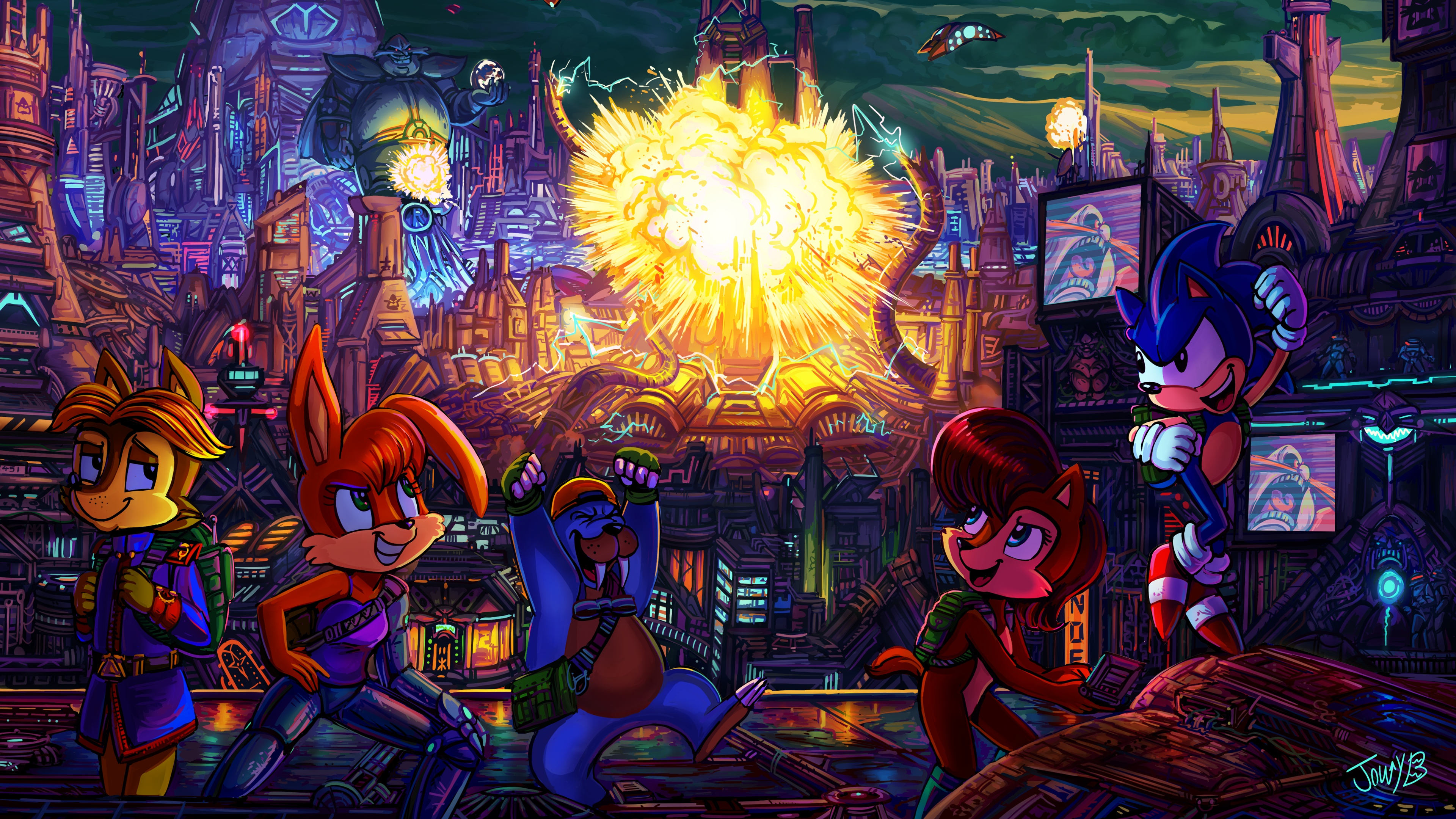 Sonic the Hedgehog Background