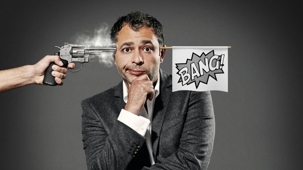 Omar Marzouk: Bange For Sjov Background