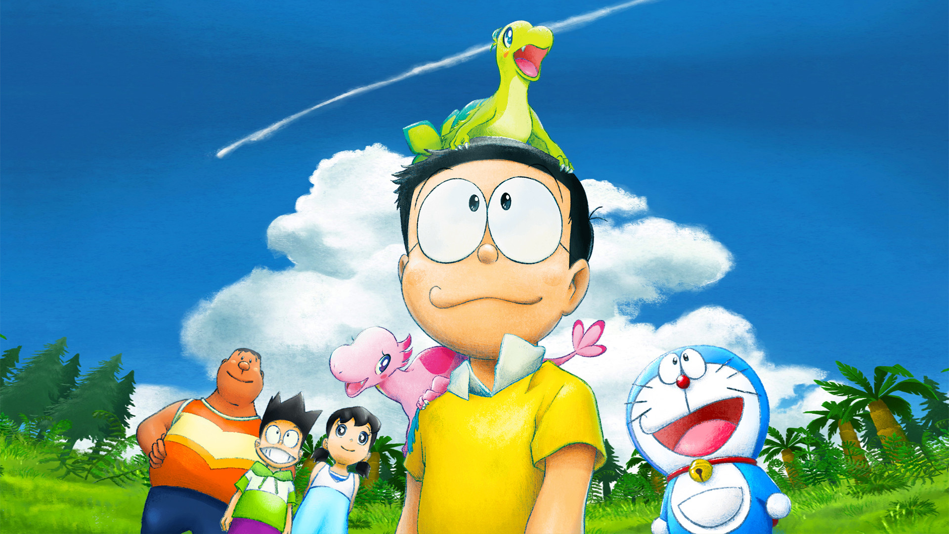 Doraemon: Nobita's New Dinosaur Background