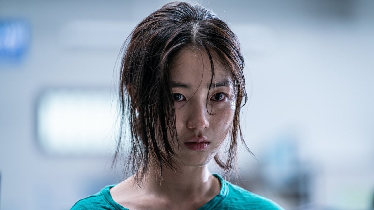 The Girl on a Bulldozer Background