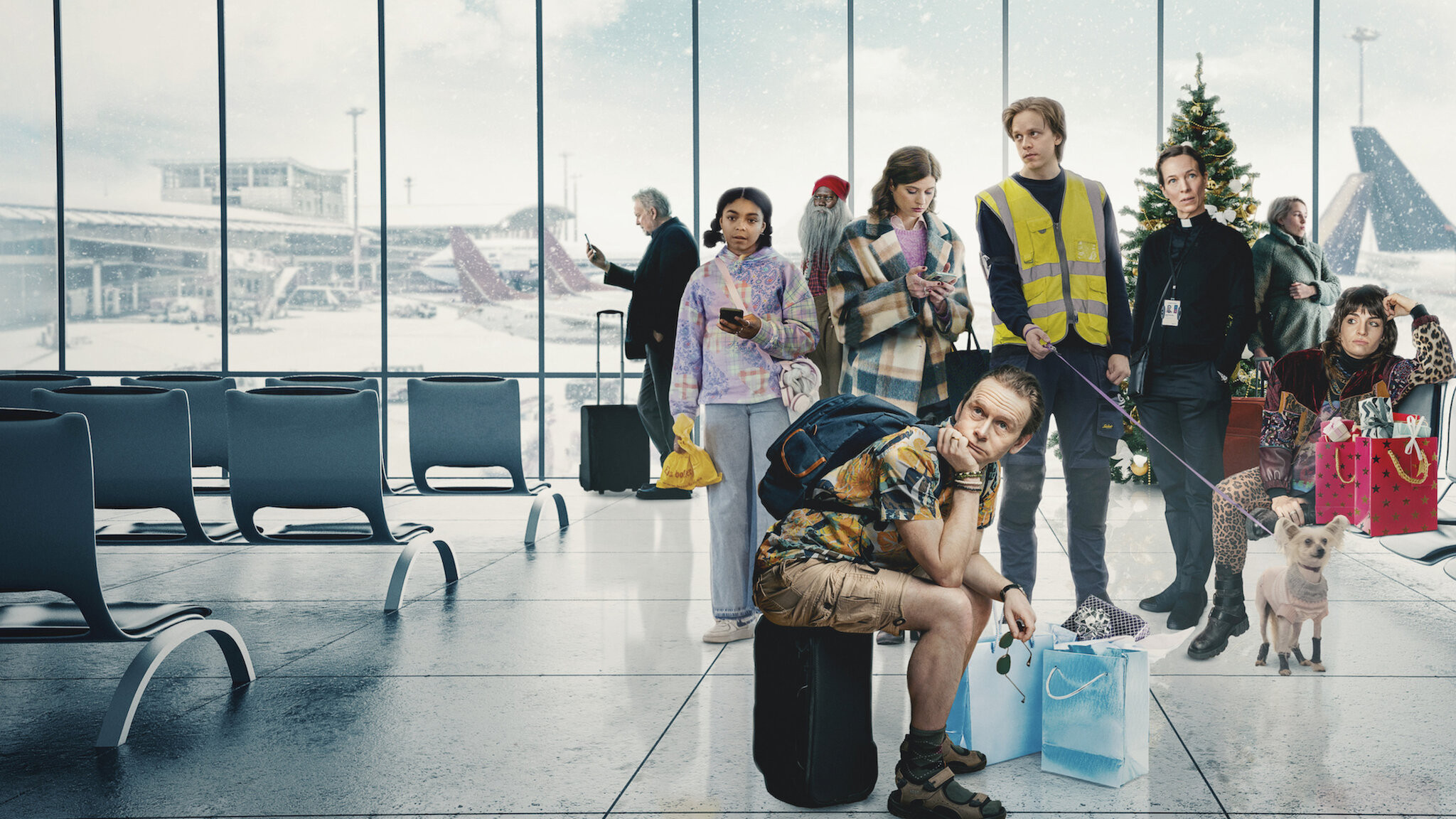 A Storm for Christmas Background