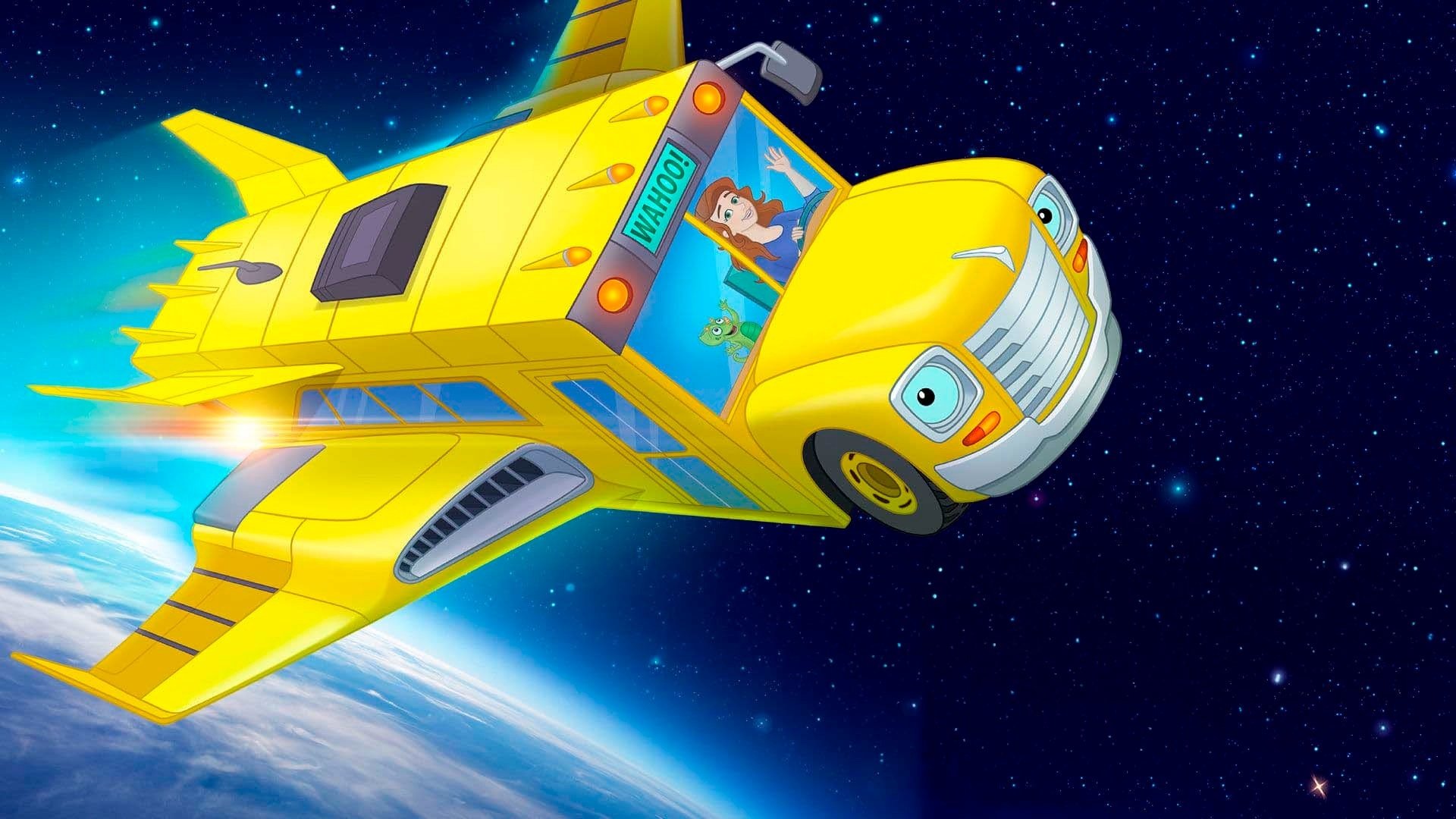 The Magic School Bus Rides Again: Kids in Space Background
