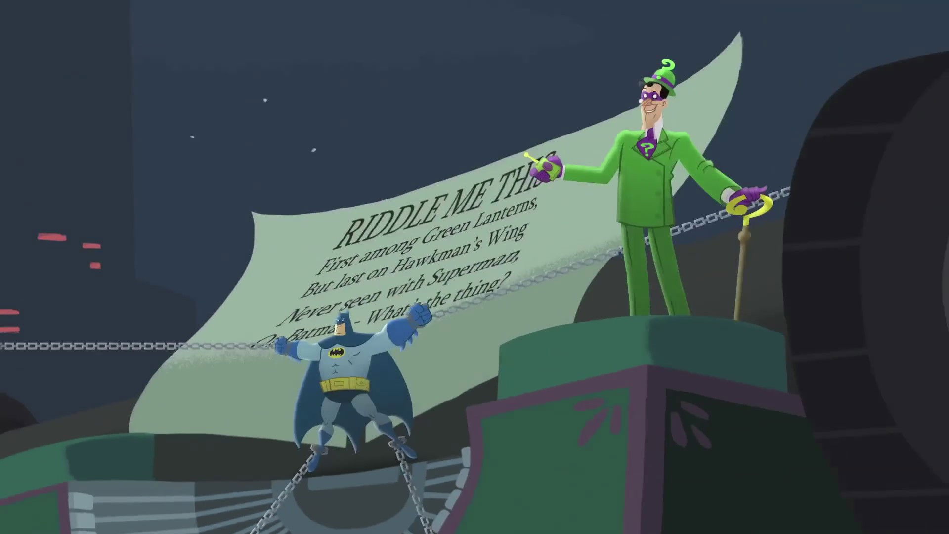The Riddler: Riddle Me This Background