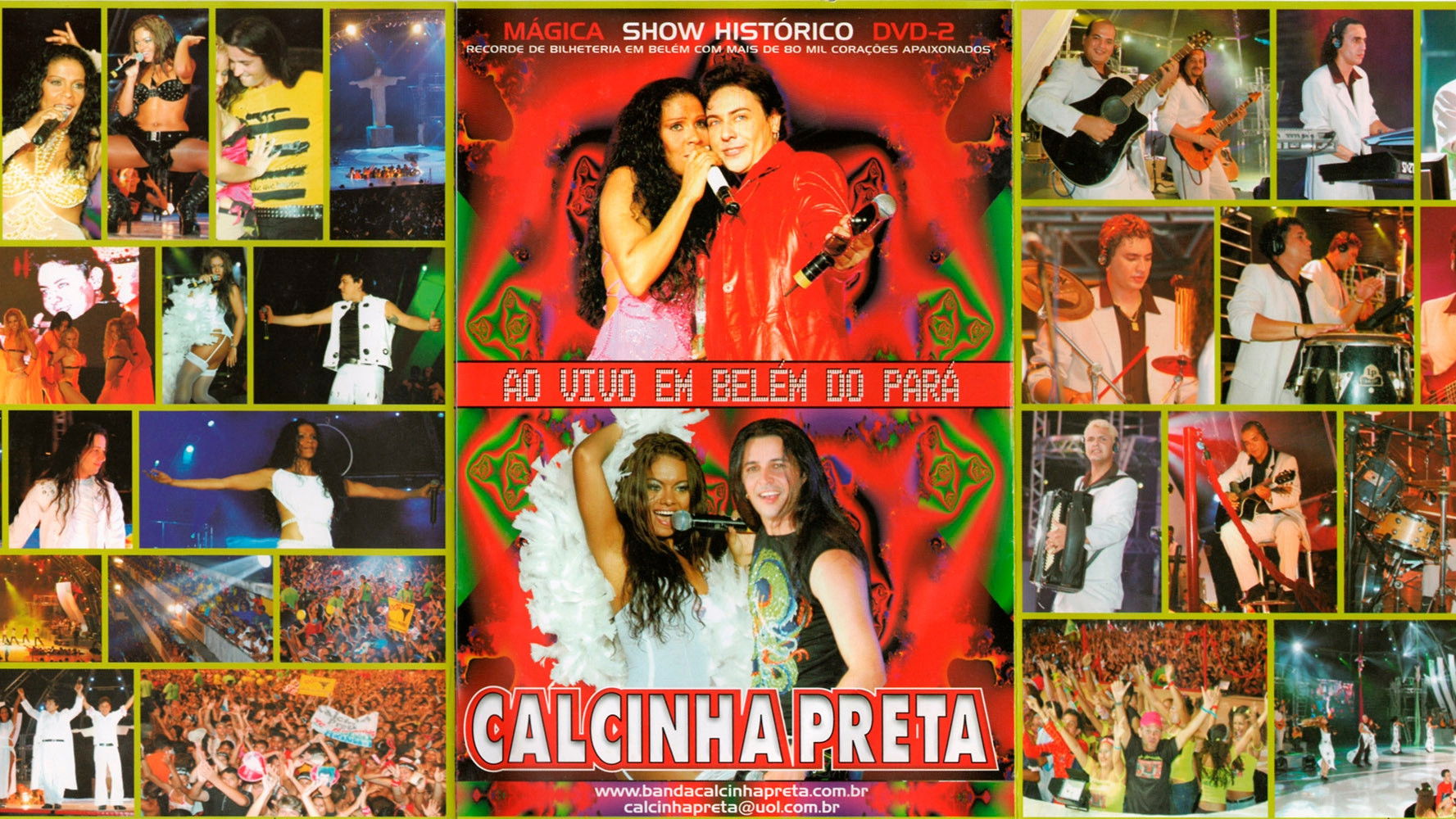 Calcinha Preta - Mágica - Show Histórico Ao Vivo em Belém do Pará Background
