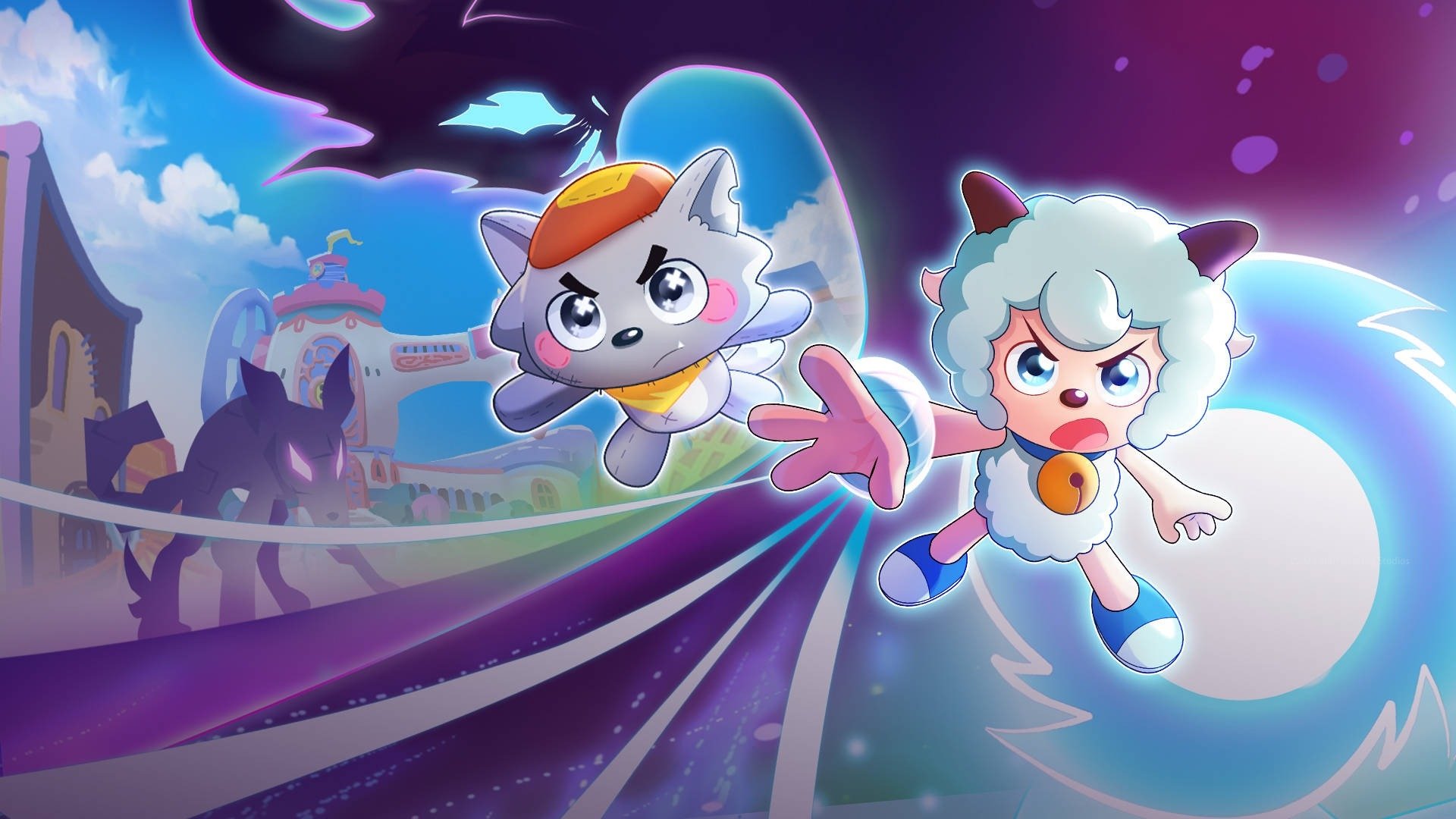 喜羊羊与灰太狼之狂野新宇宙 Background