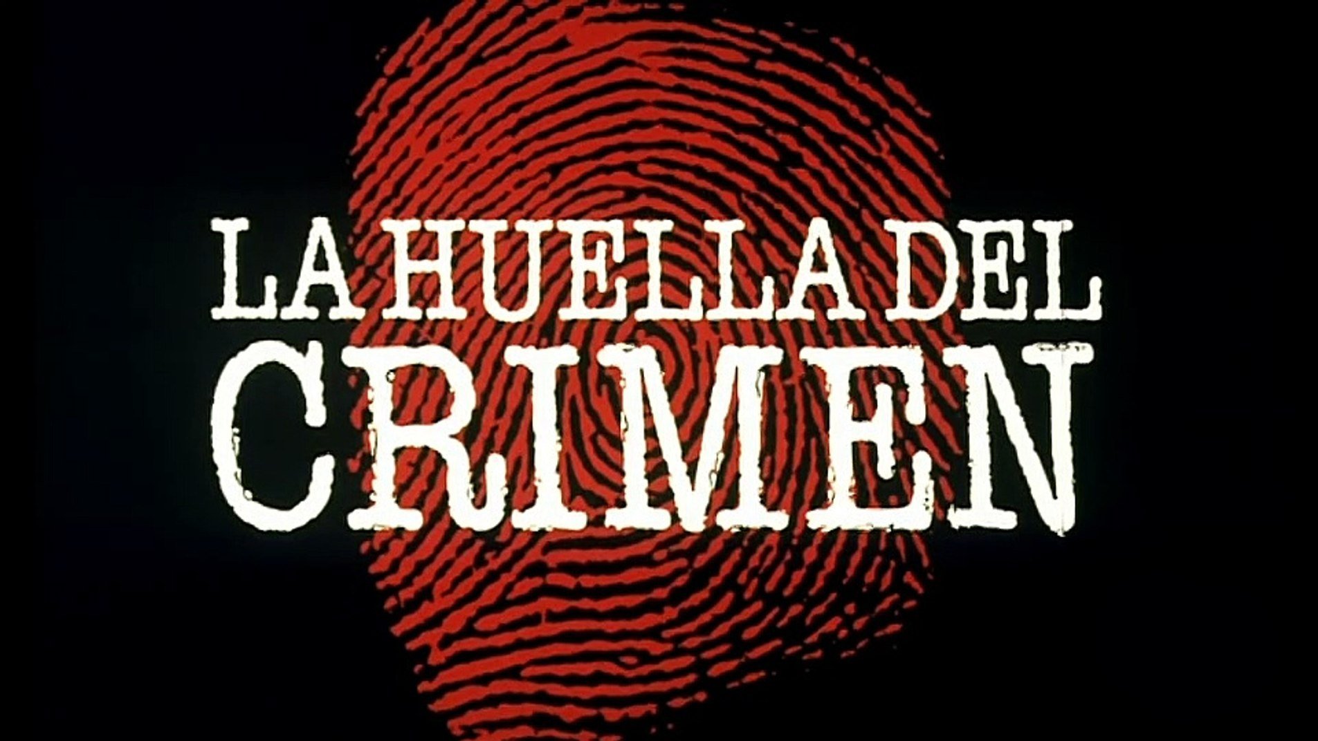 La huella del crimen Background