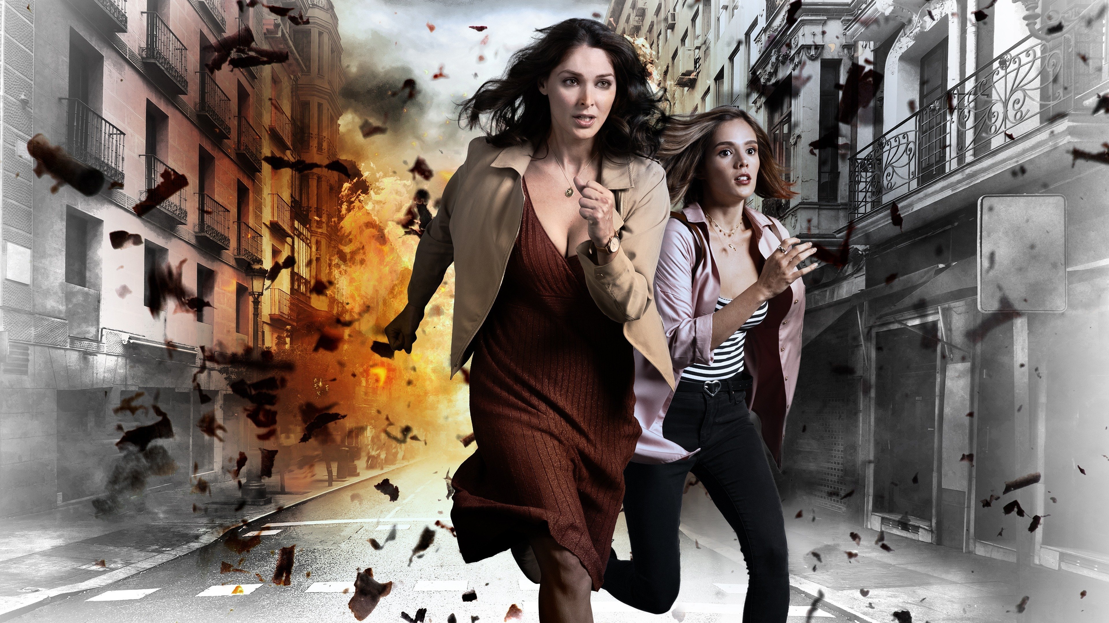 No te puedes esconder Background