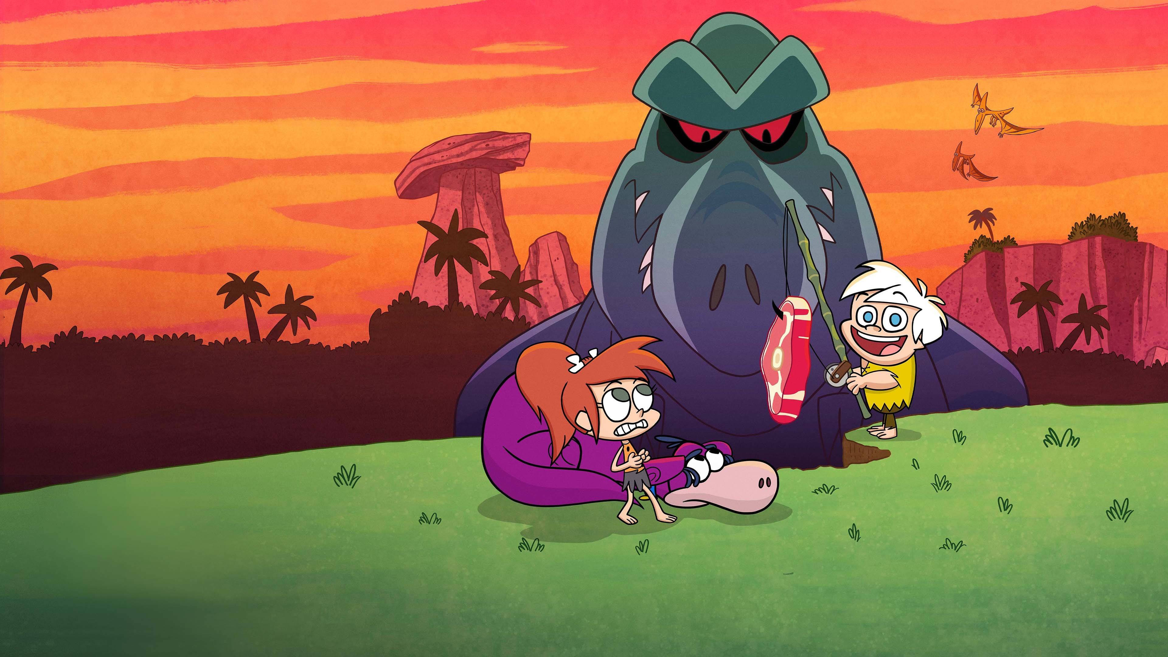 Yabba-Dabba Dinosaurs Background