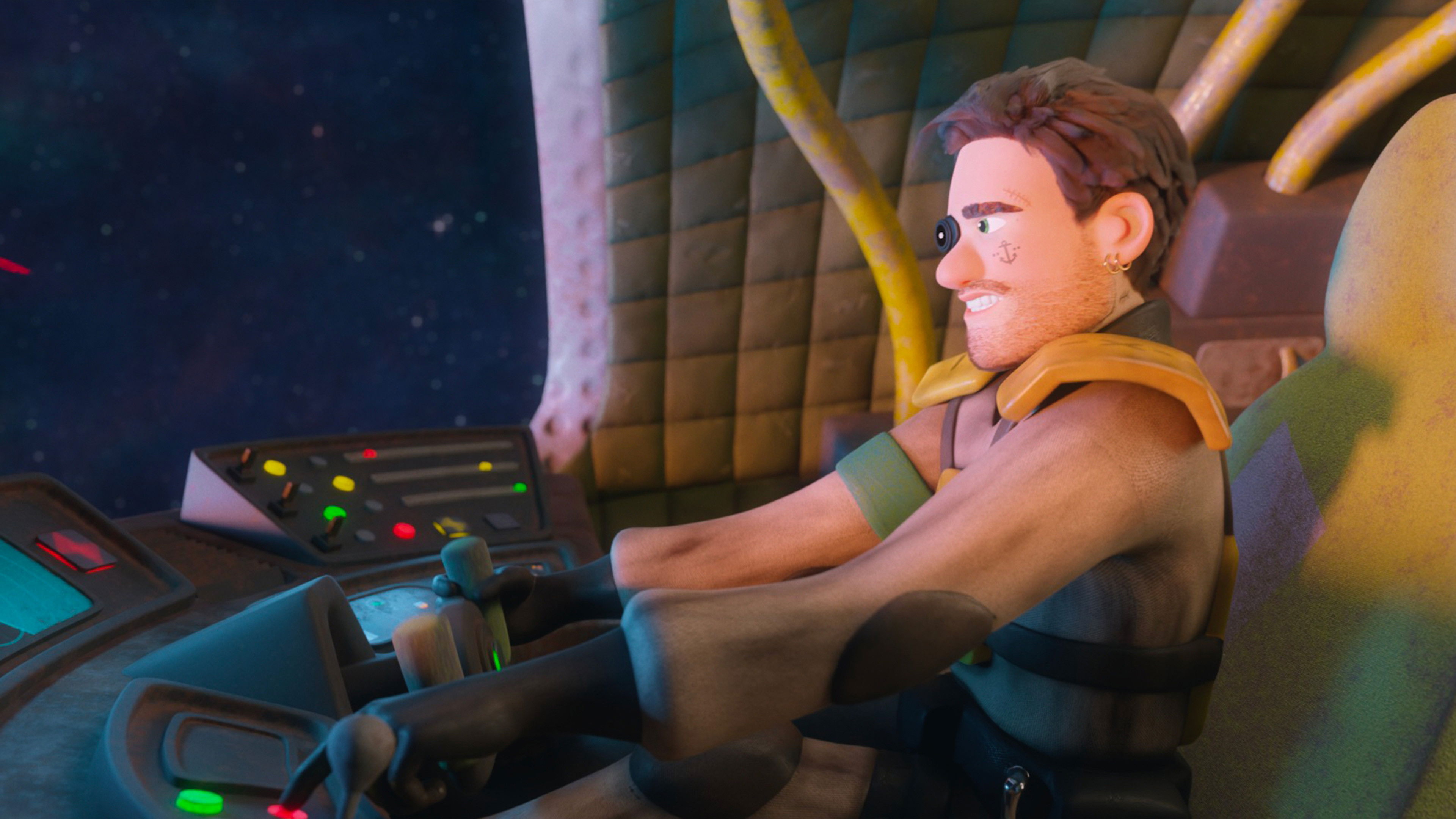 Keo and the stardust Background