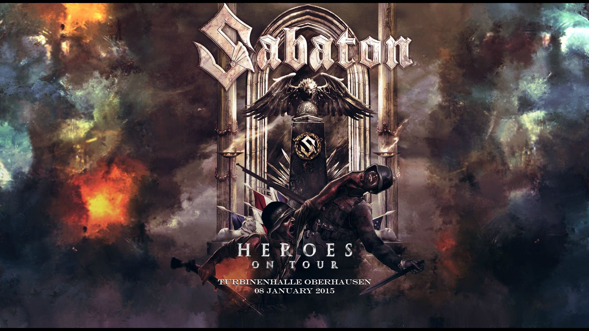 Sabaton - Heroes on tour Background