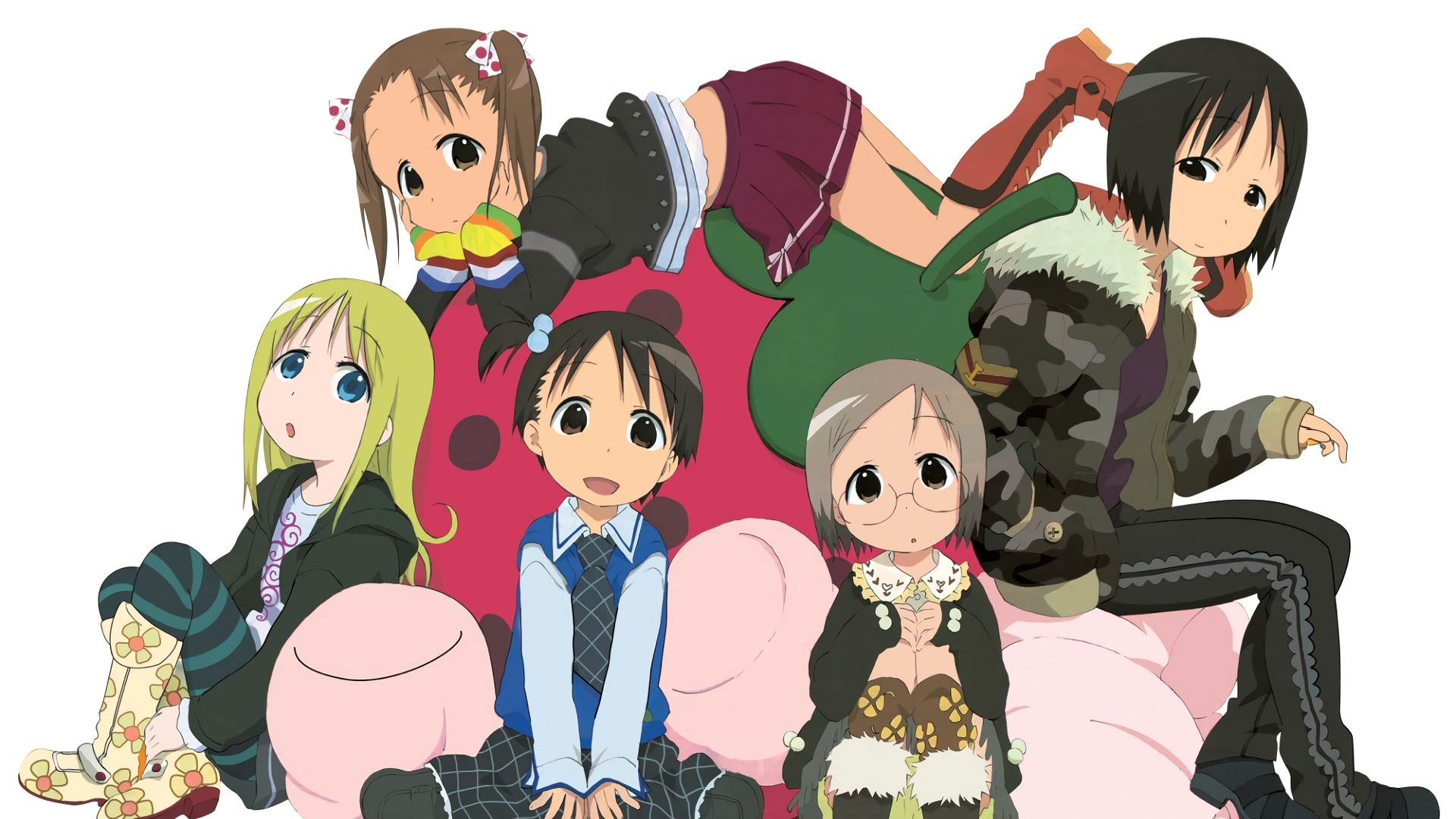 Strawberry Marshmallow Background