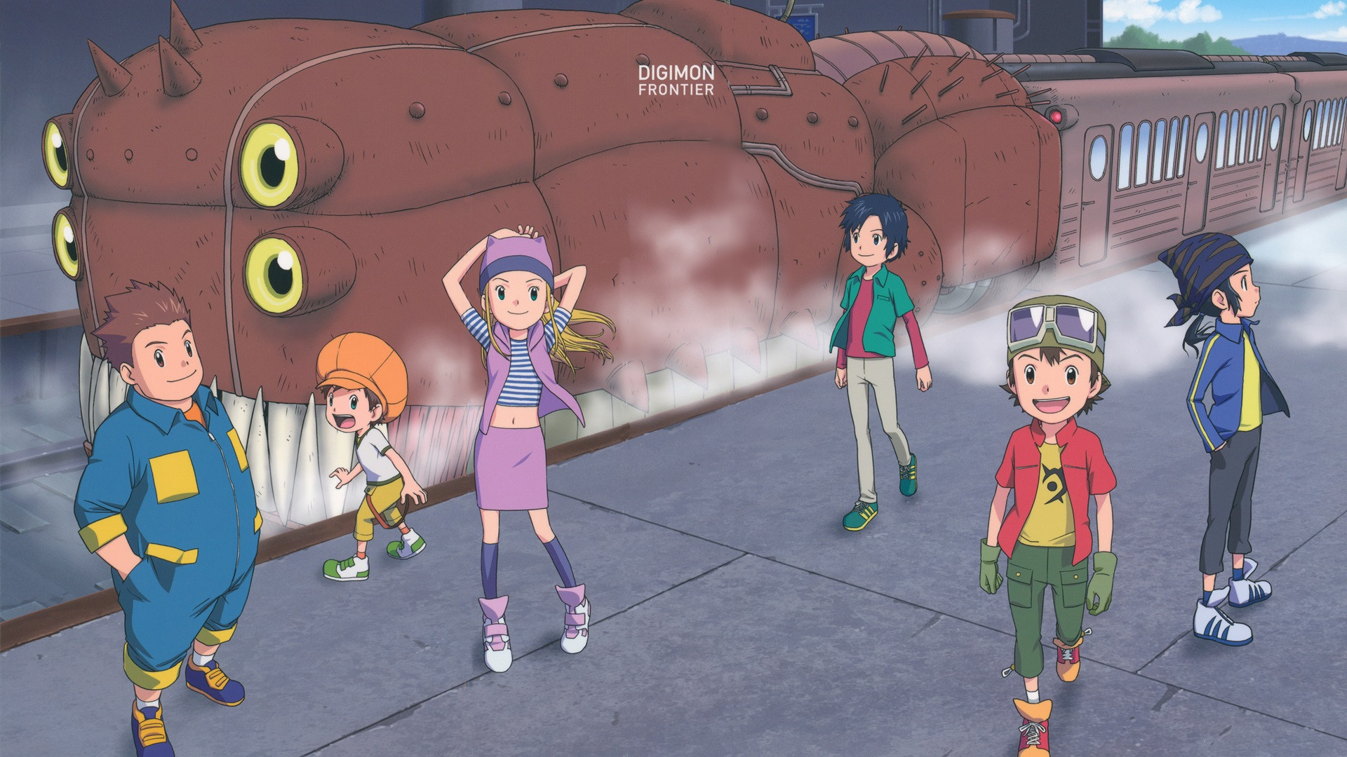 Digimon Frontier Background