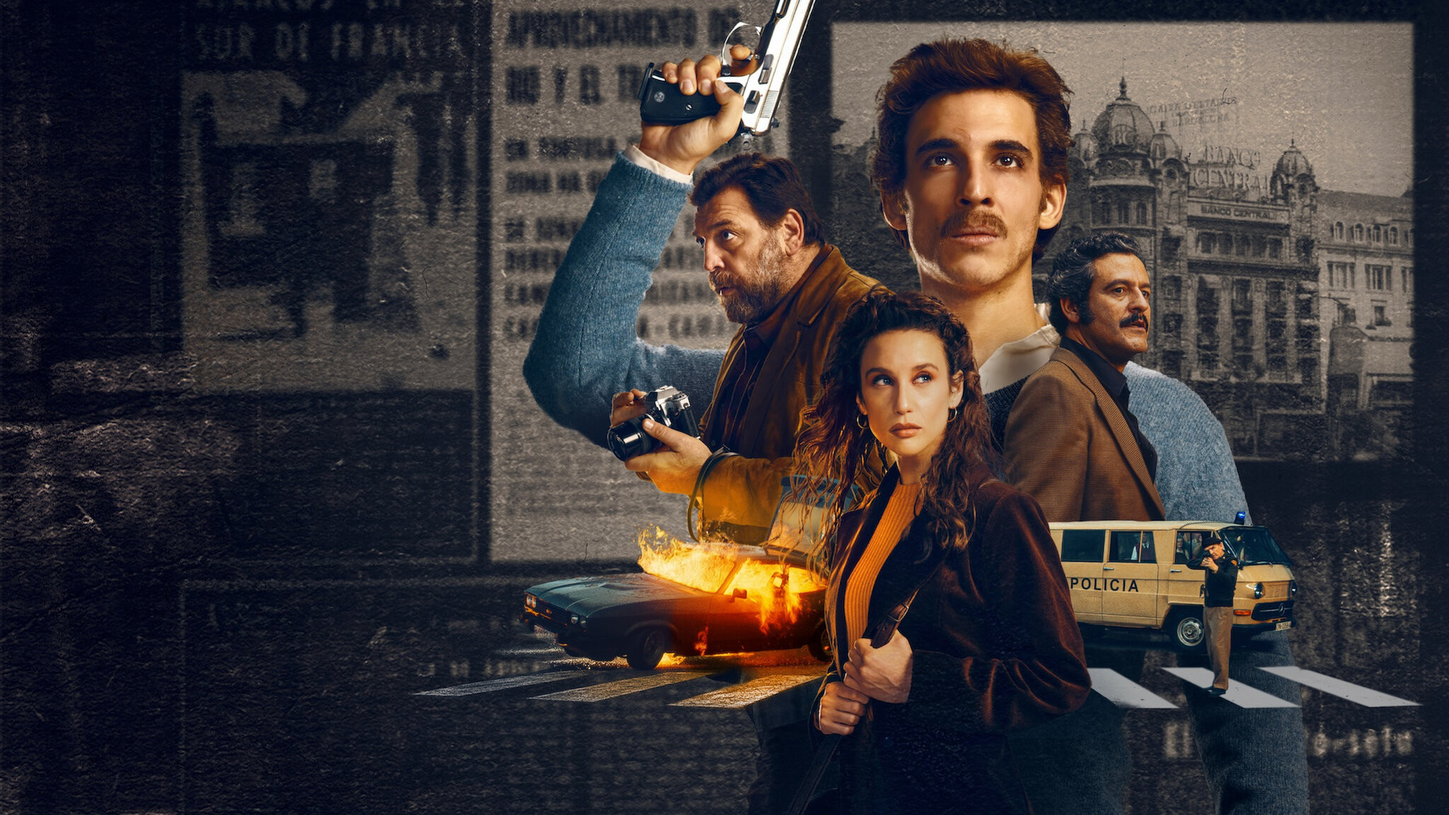 Asalto al Banco Central Background