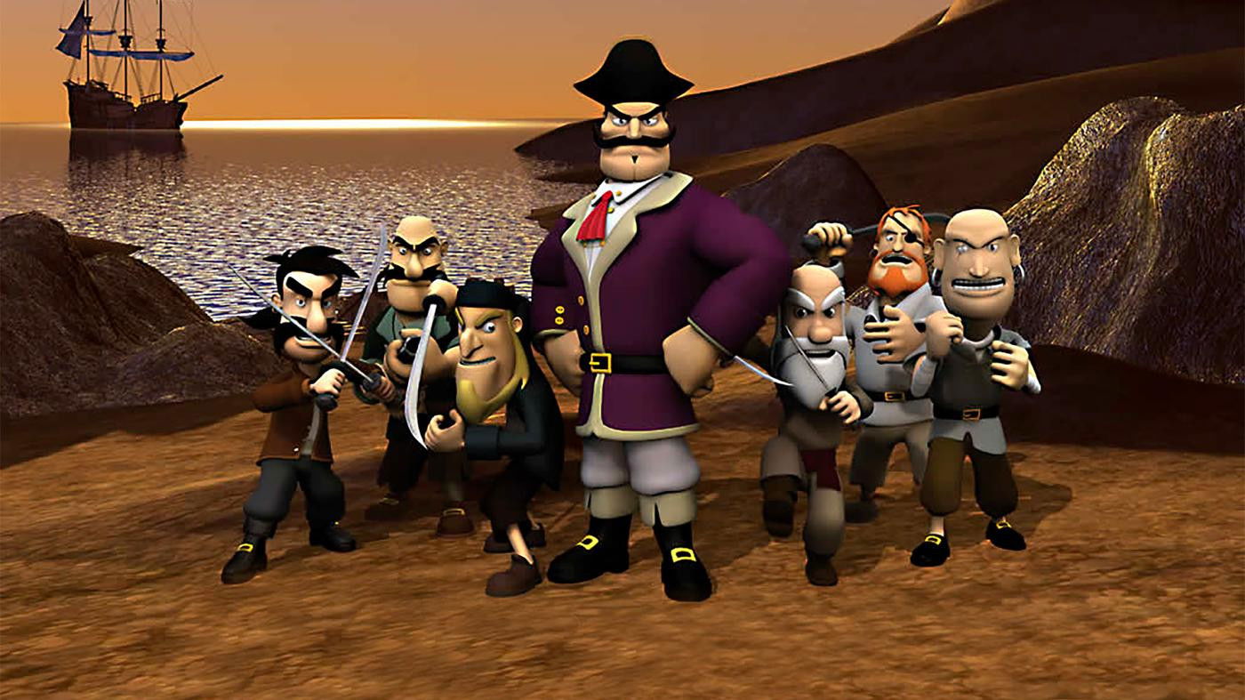 Piratas en el Callao Background
