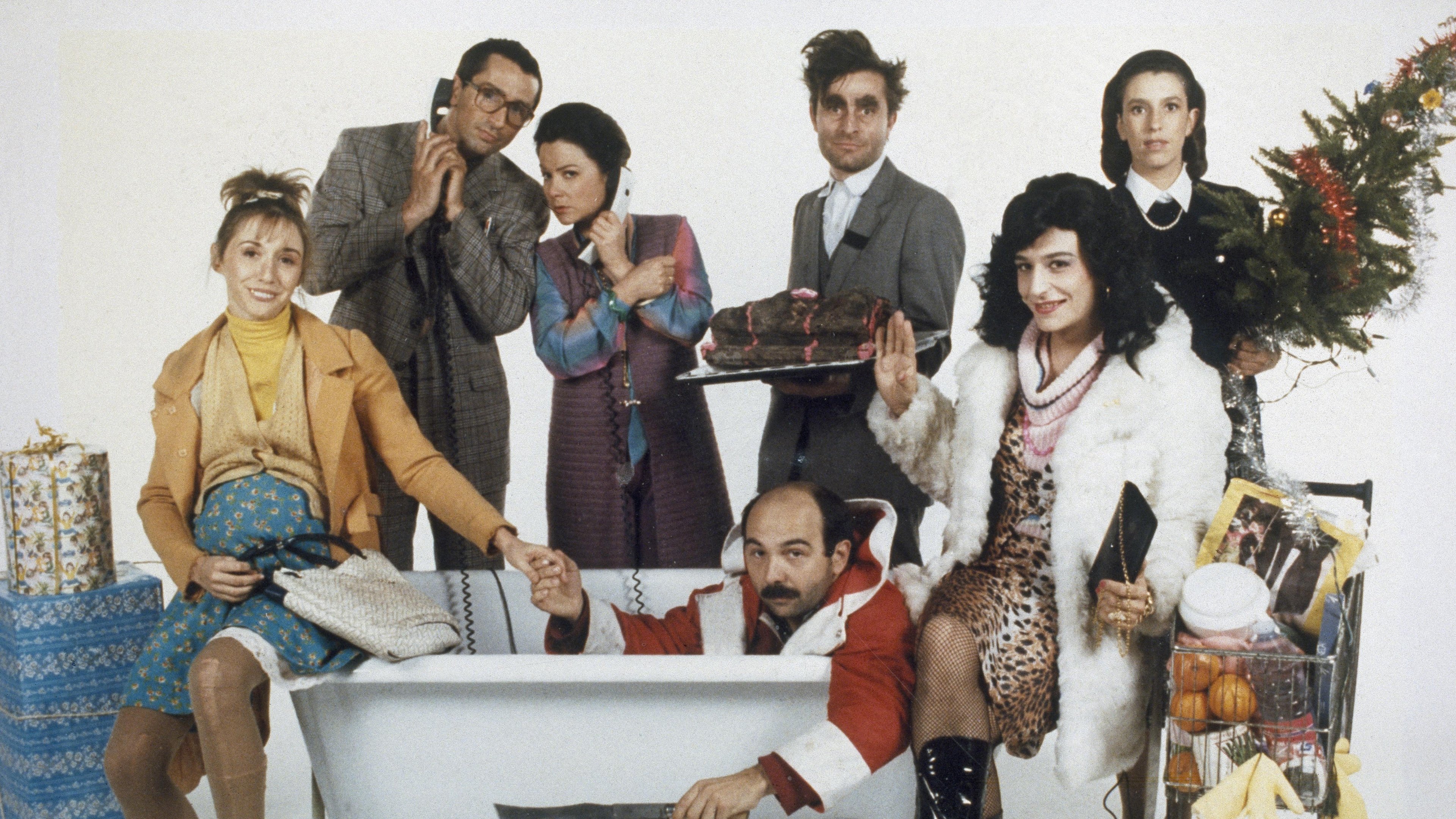 Santa Claus Is a Stinker Background