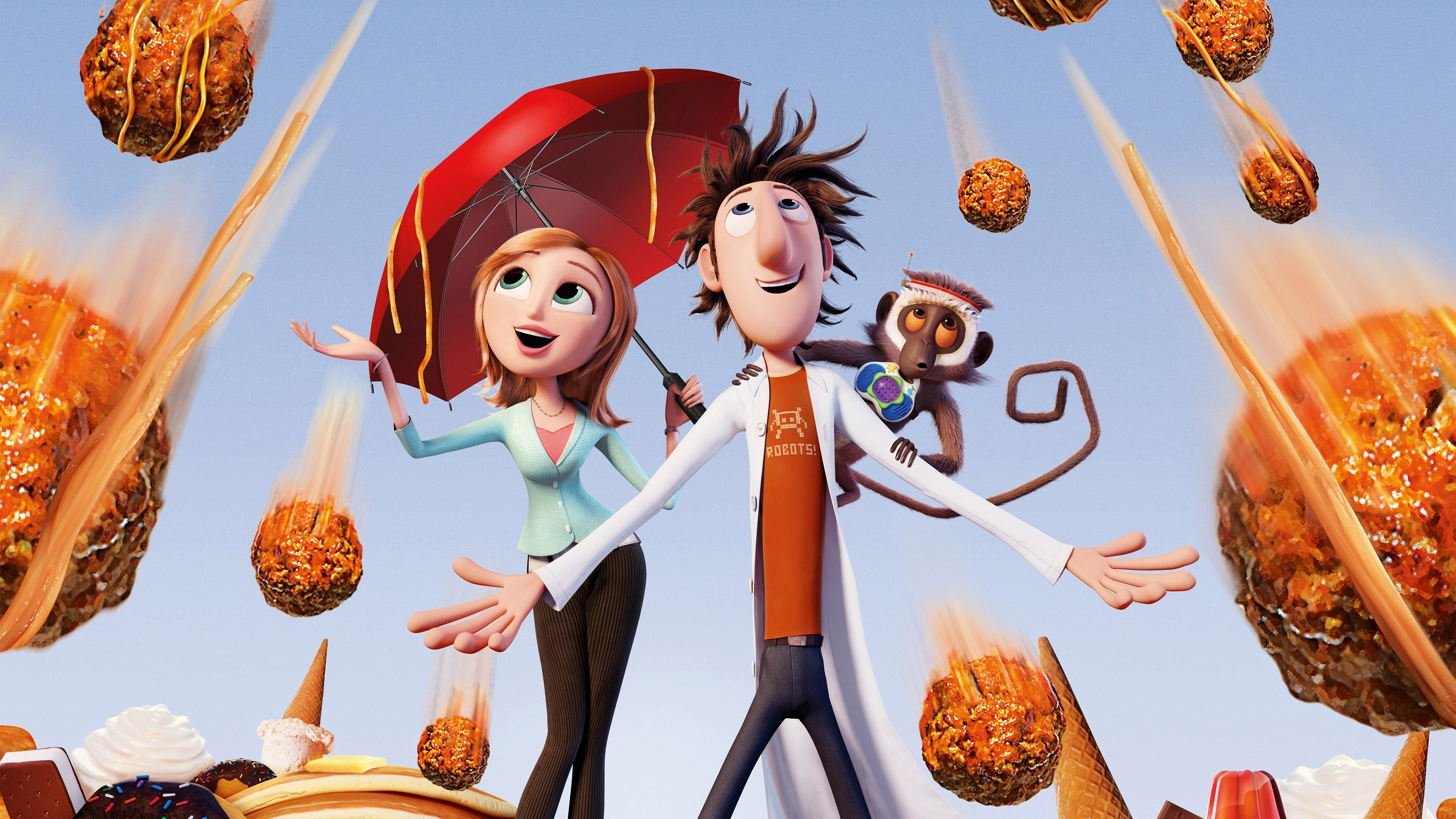 Cloudy with a Chance of Meatballs Background
