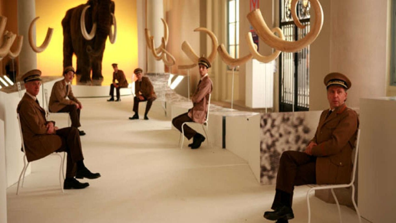 A Day at the Museum Background