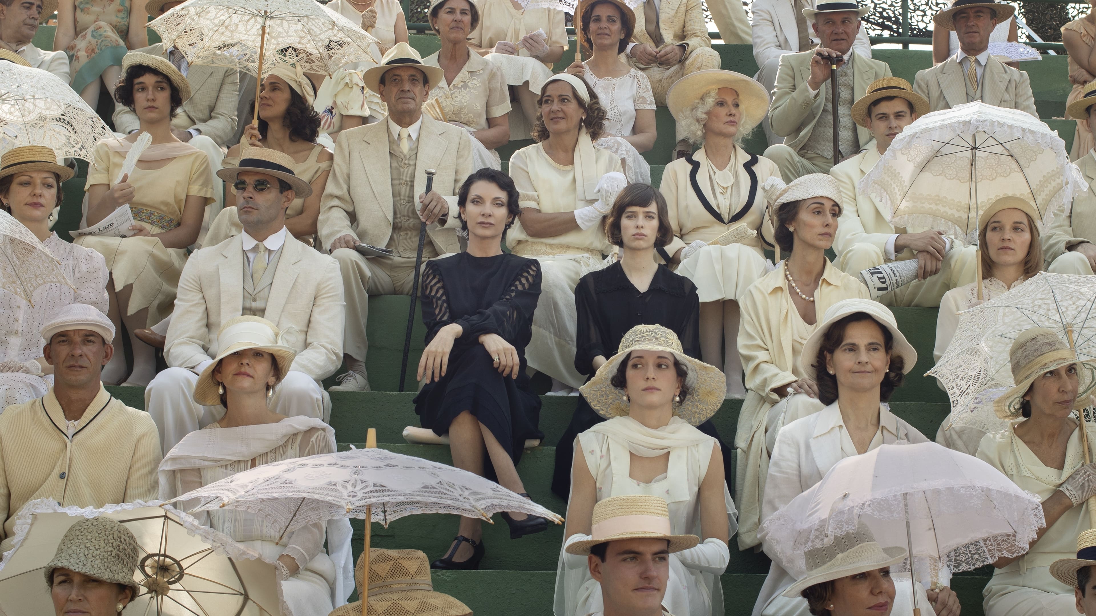 La virgen roja Background