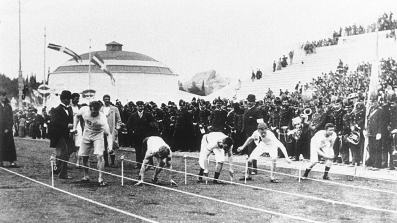 The First Olympics: Athens 1896 Background