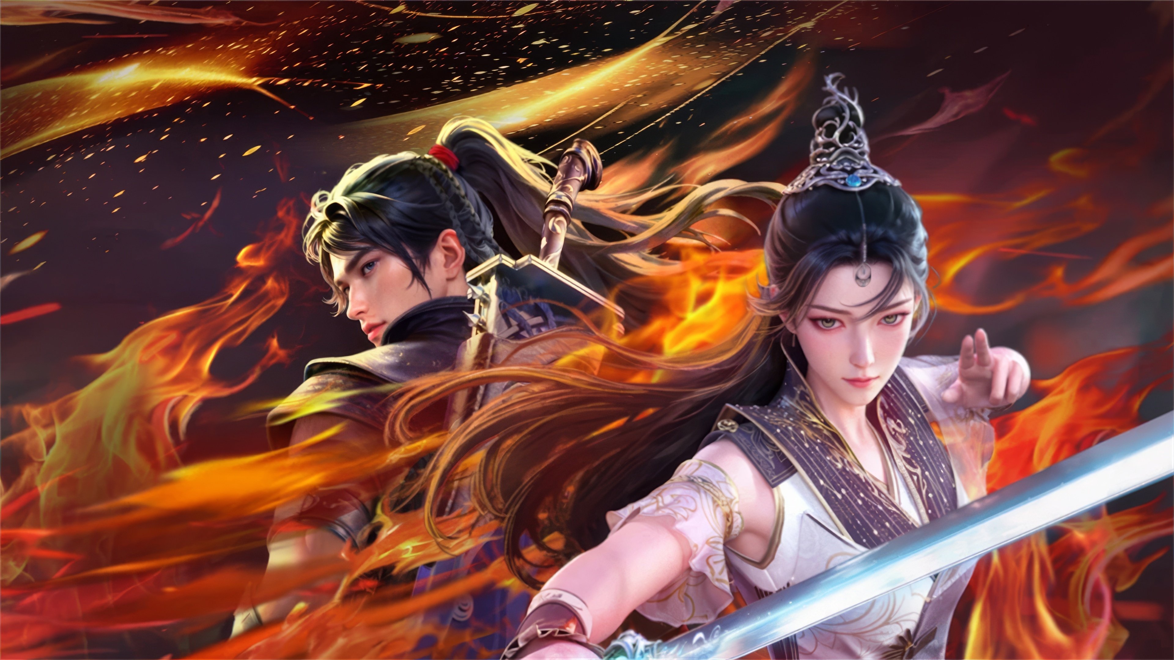 I am the Blade Background