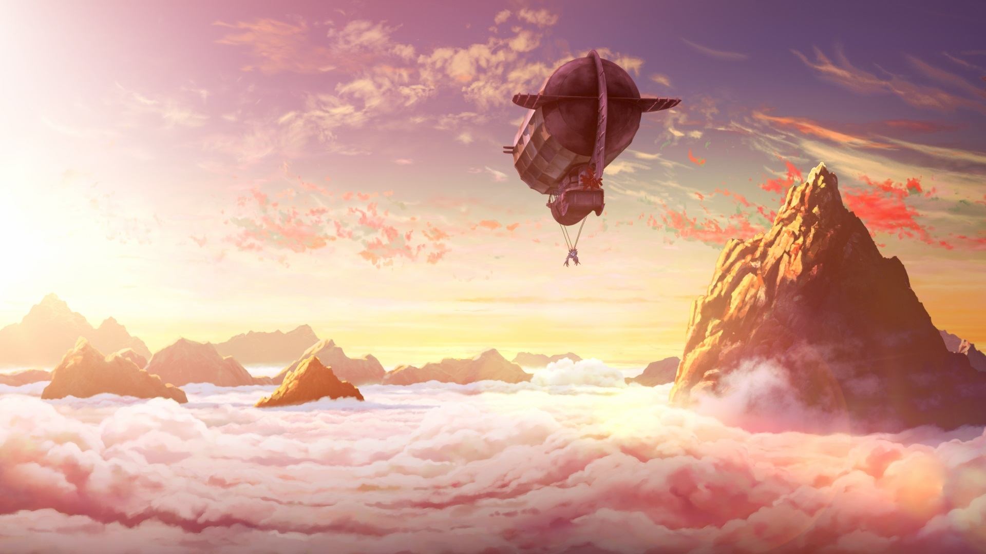 Drifting Dragons Background