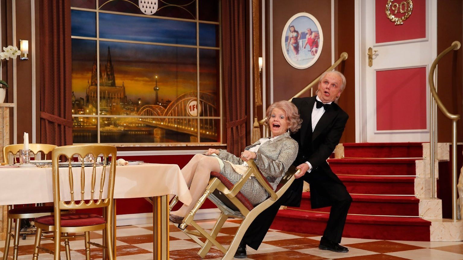 Dinner op Kölsch Background