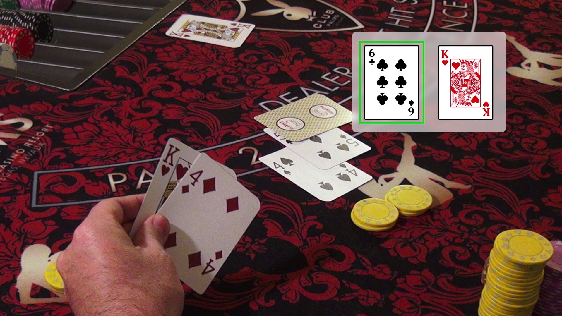 Inside the Edge: A Professional Blackjack Adventure Background